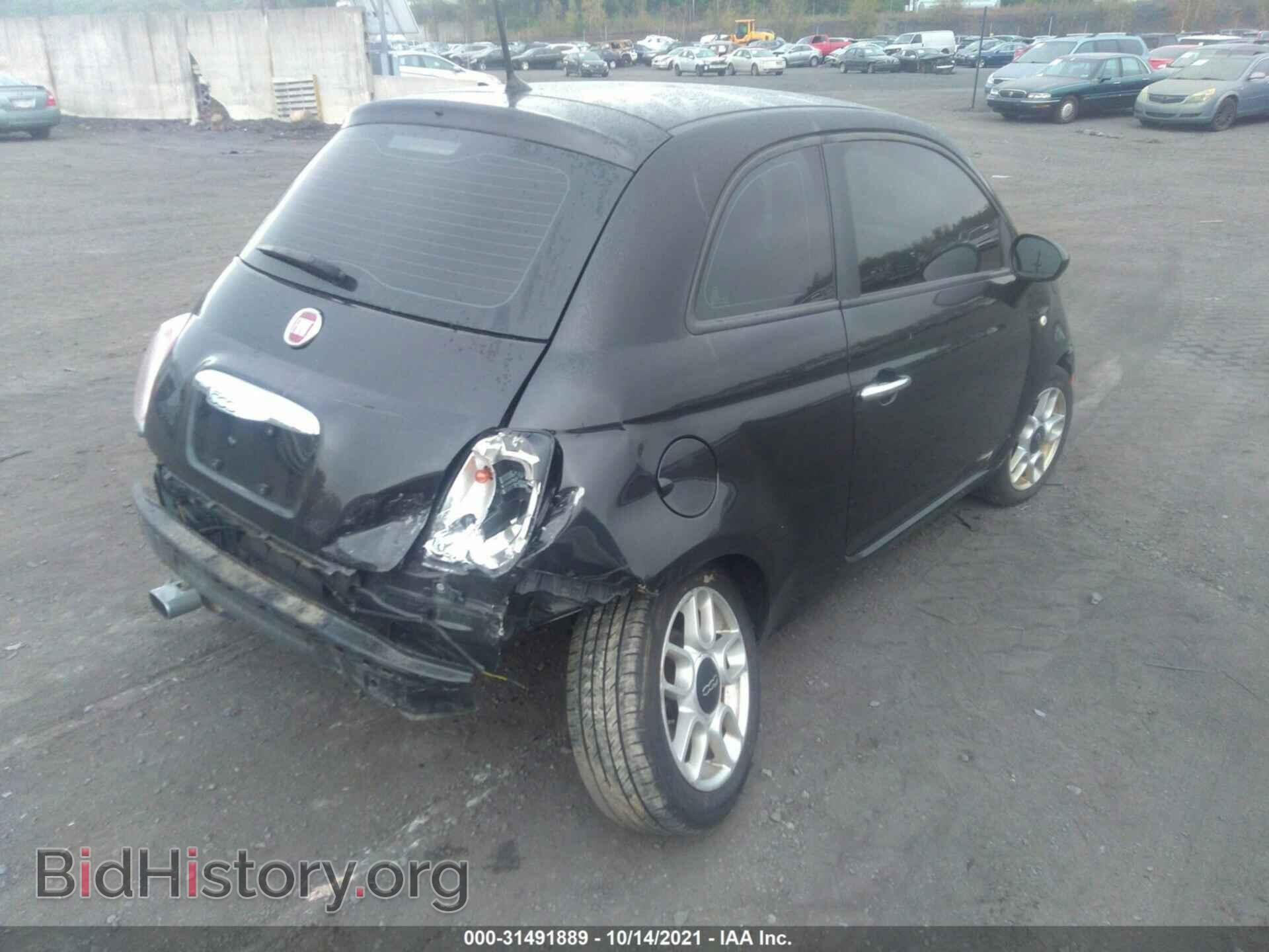 2012 FIAT 500 - VIN: 3C3CFFAR1CT385561 - Фото 6