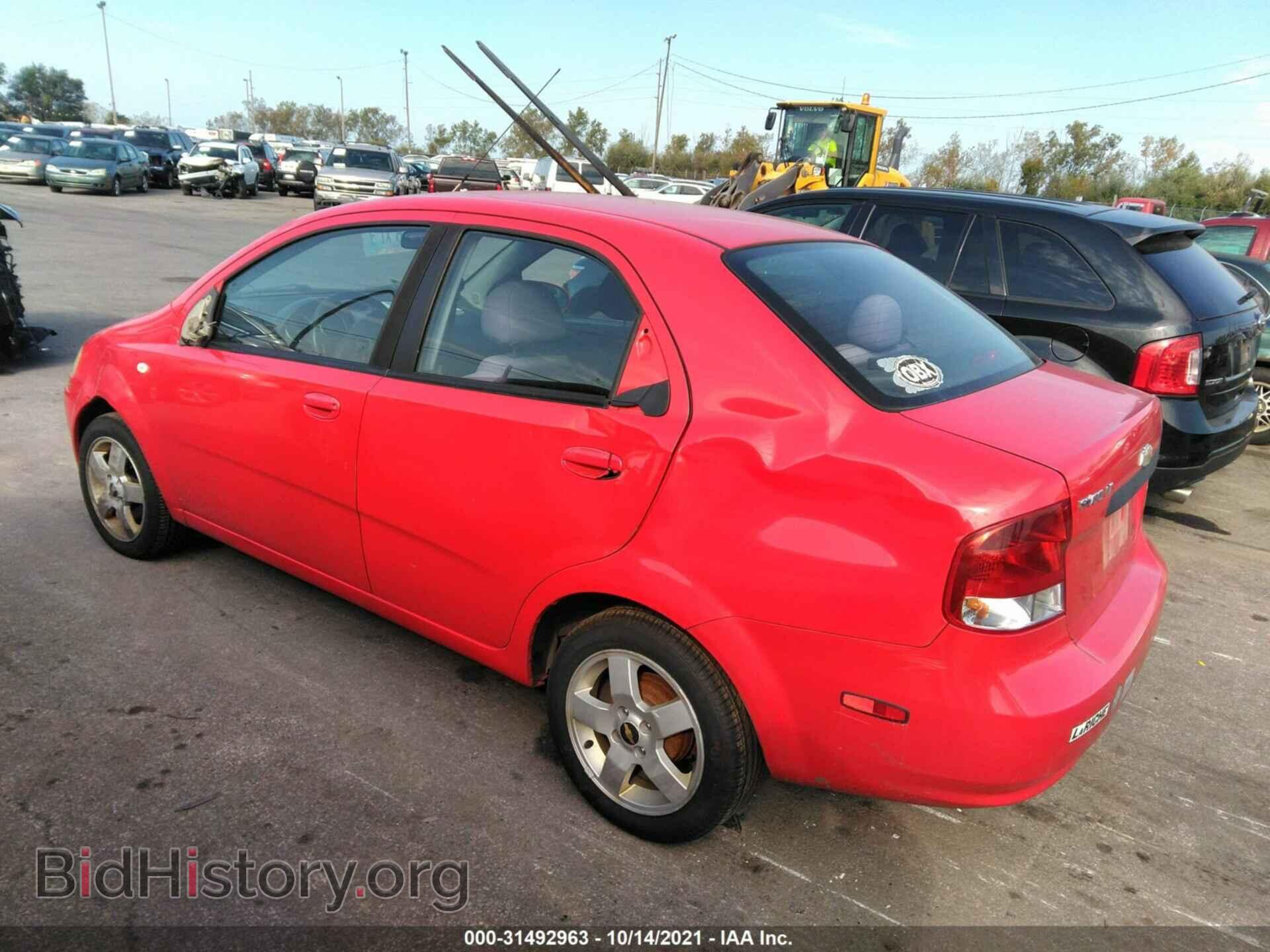 2006 CHEVROLET AVEO - VIN: KL1TG56616B648727 - Фото 3