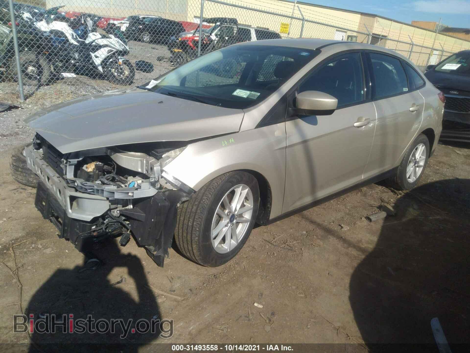 2018 FORD FOCUS - VIN: 1FADP3FE8JL309867 - Фото 2