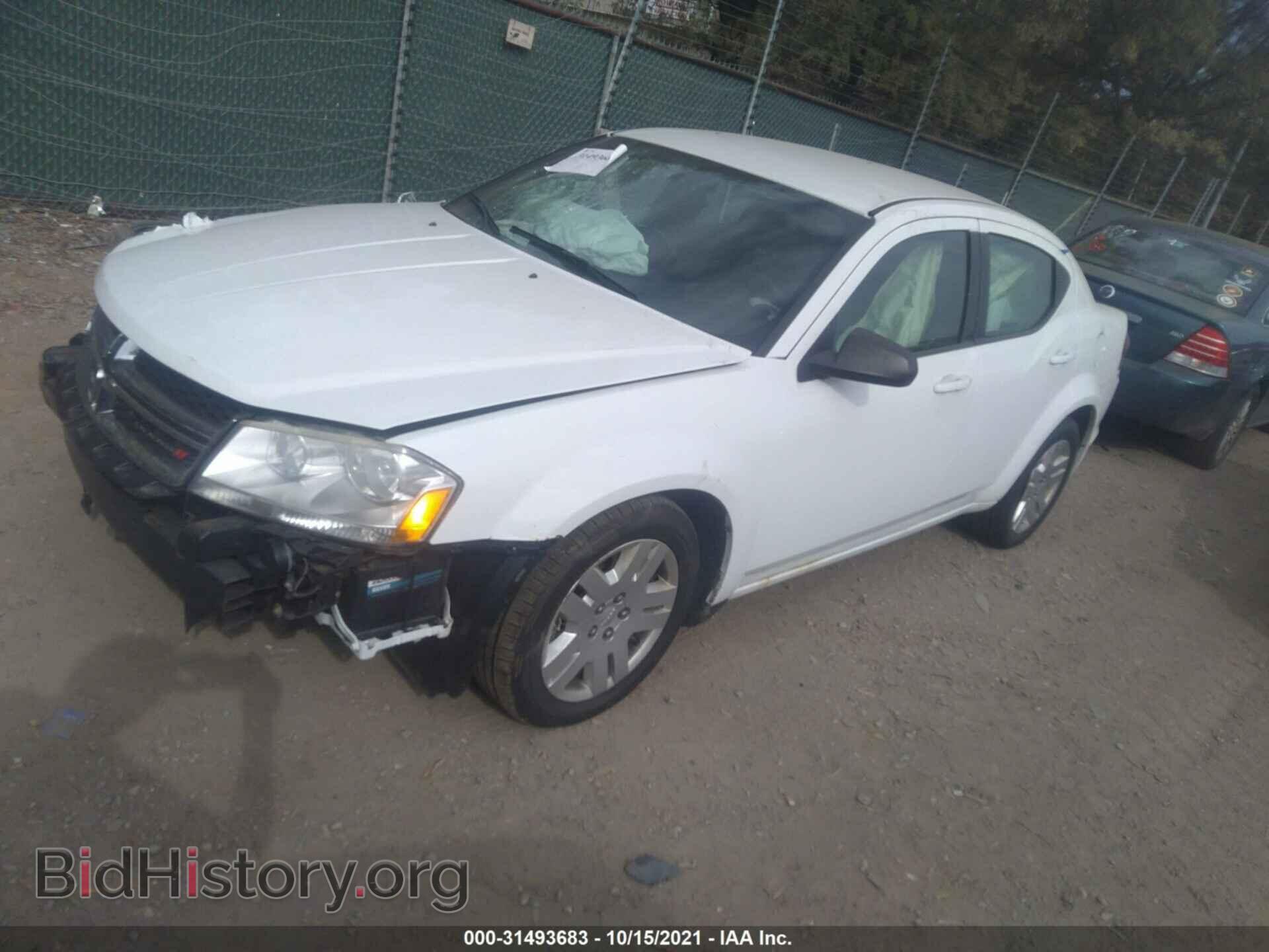 2013 DODGE AVENGER - VIN: 1C3CDZAG3DN689613 - Фото 2