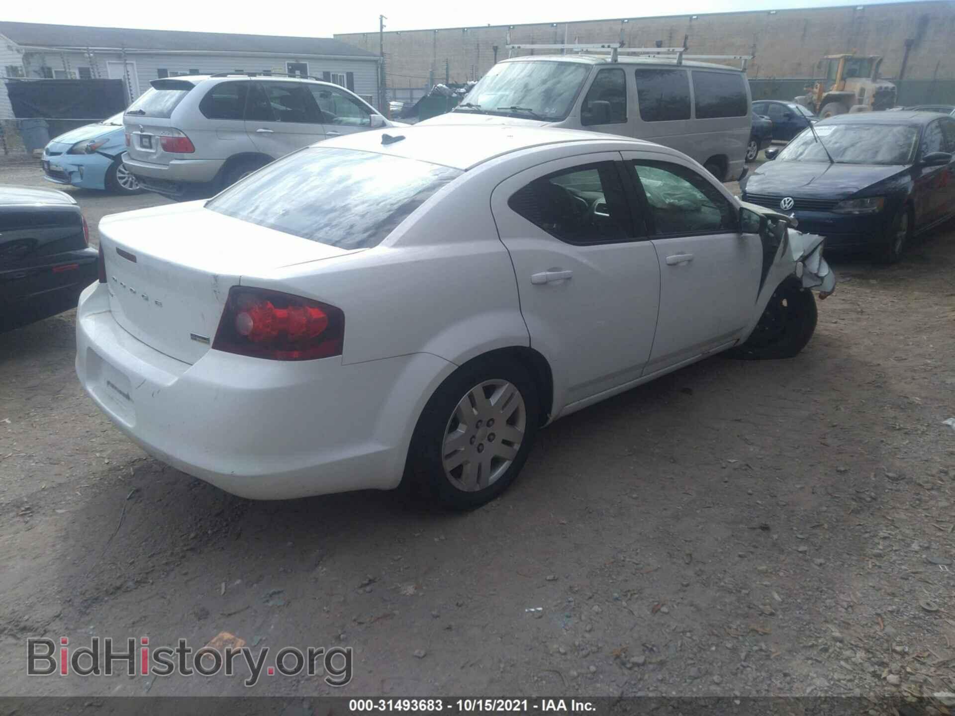 2013 DODGE AVENGER - VIN: 1C3CDZAG3DN689613 - Фото 4