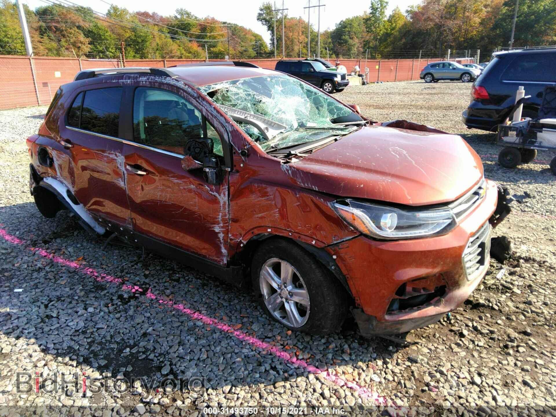 Фотография 3GNCJLSB7KL239357 - CHEVROLET TRAX 2019