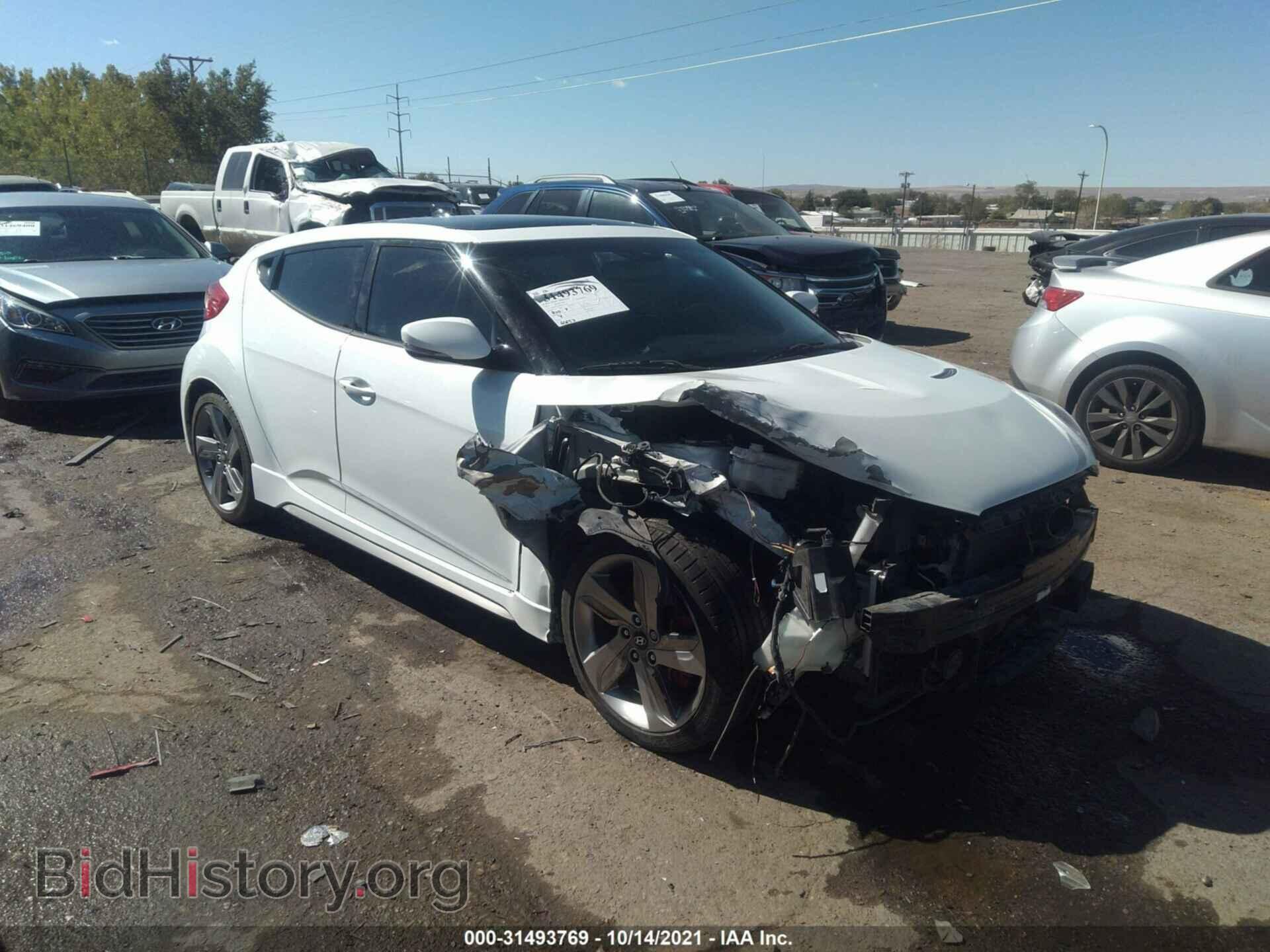 Photo KMHTC6AE5DU124700 - HYUNDAI VELOSTER 2013