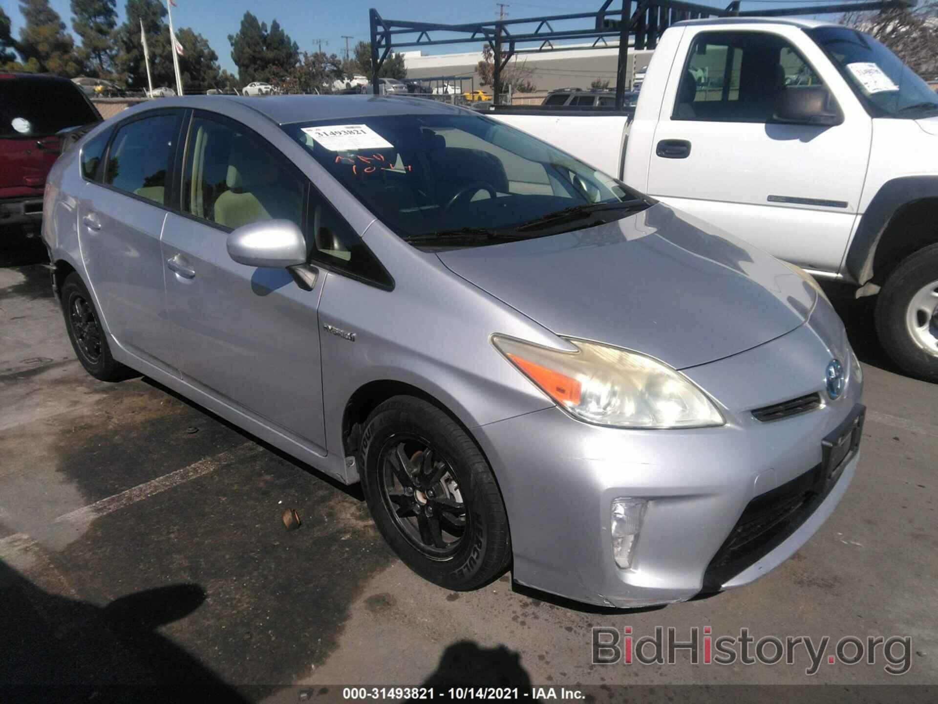 Photo JTDKN3DUXE1742464 - TOYOTA PRIUS 2014