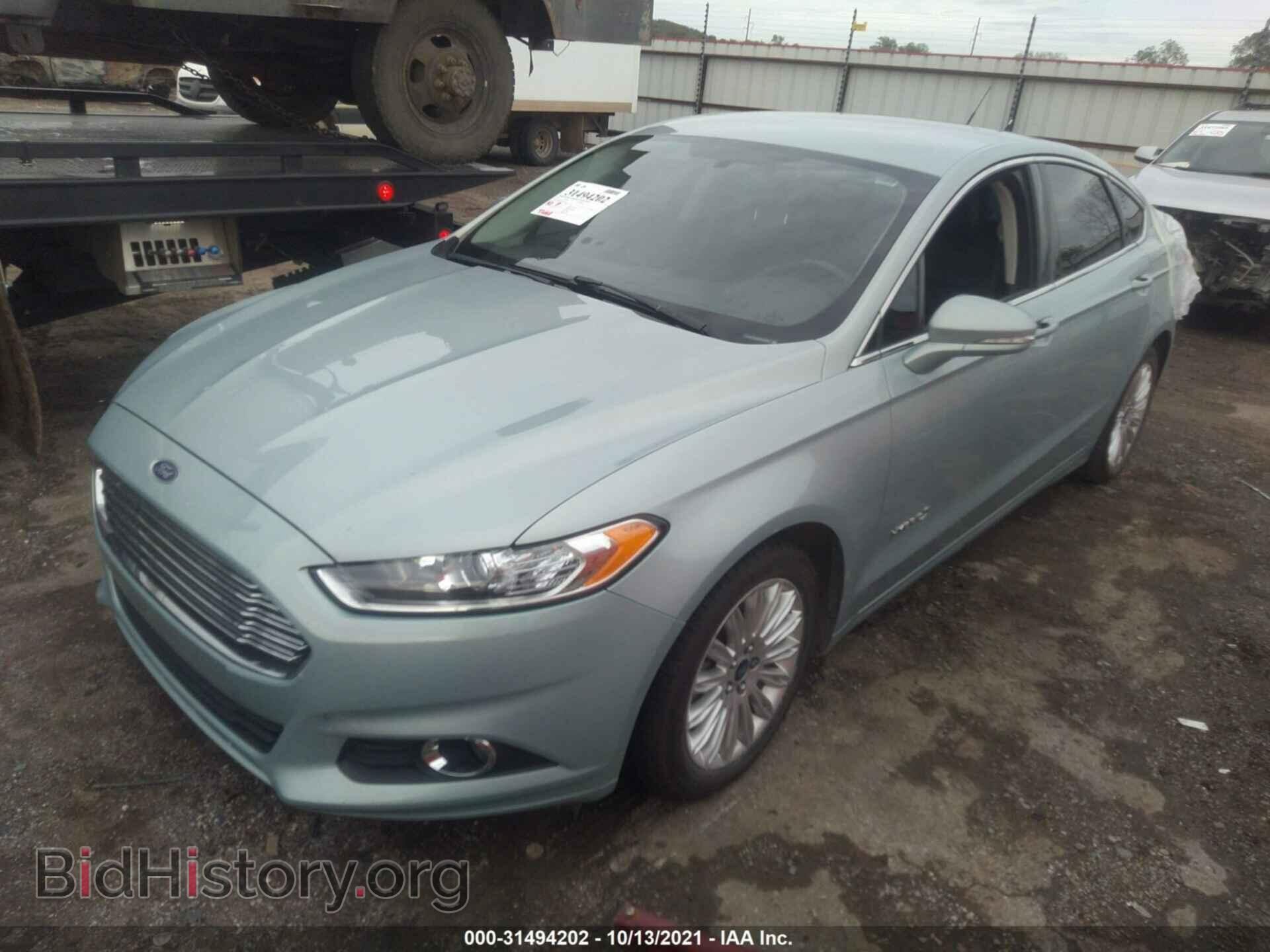 2013 FORD FUSION - VIN: 3FA6P0LU9DR378267 - Фото 2