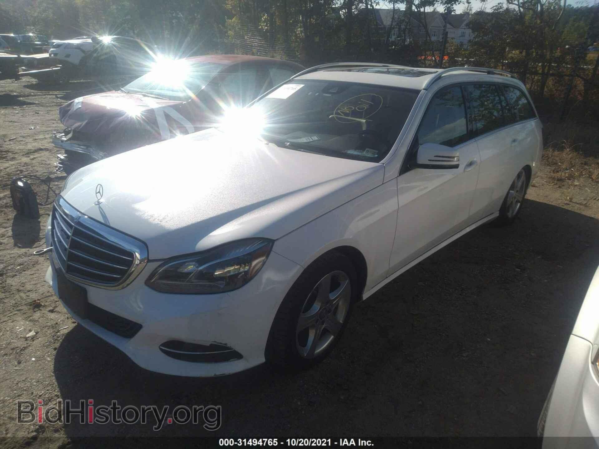 2014 MERCEDES-BENZ E-CLASS - VIN: WDDHH8JB8EA838651 - Фото 2