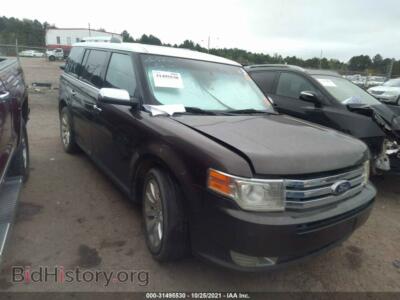 2011 Ford FLEX Limited/Titanium, brown — VIN 2FMGK5DC5BBD07607, IAAI