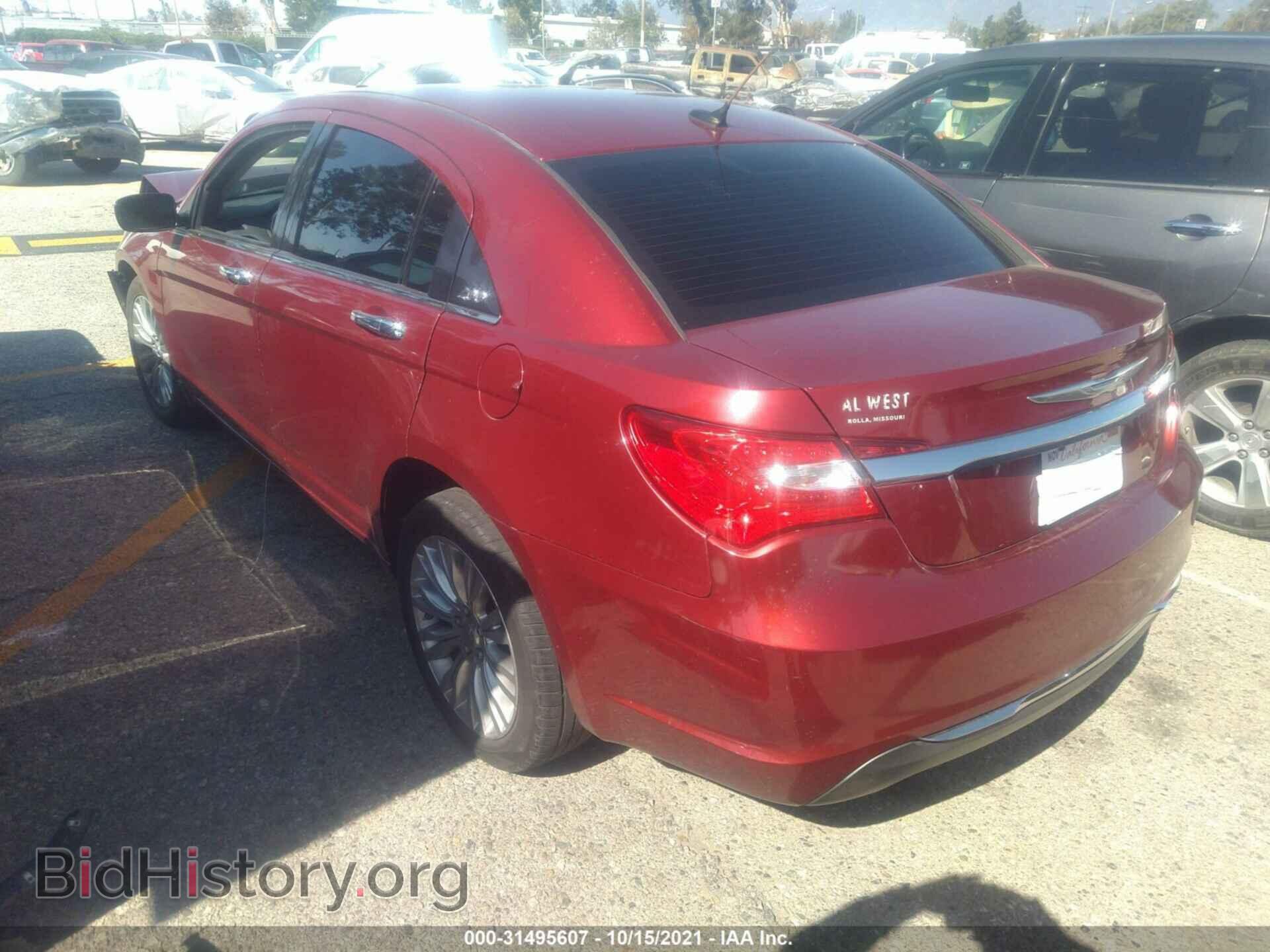 2012 CHRYSLER 200 - VIN: 1C3CCBCG0CN108378 - Фото 3