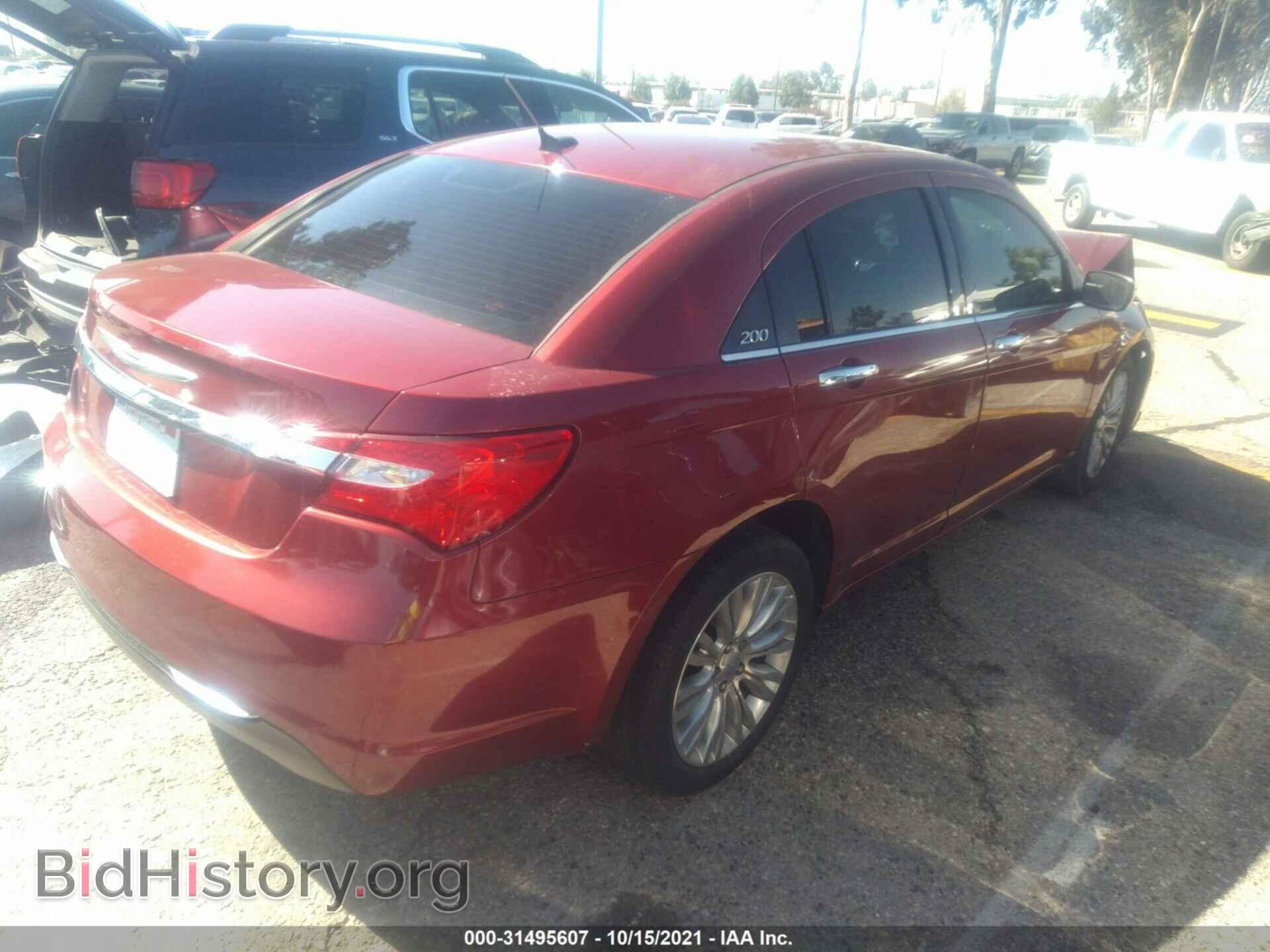 2012 CHRYSLER 200 - VIN: 1C3CCBCG0CN108378 - Фото 4