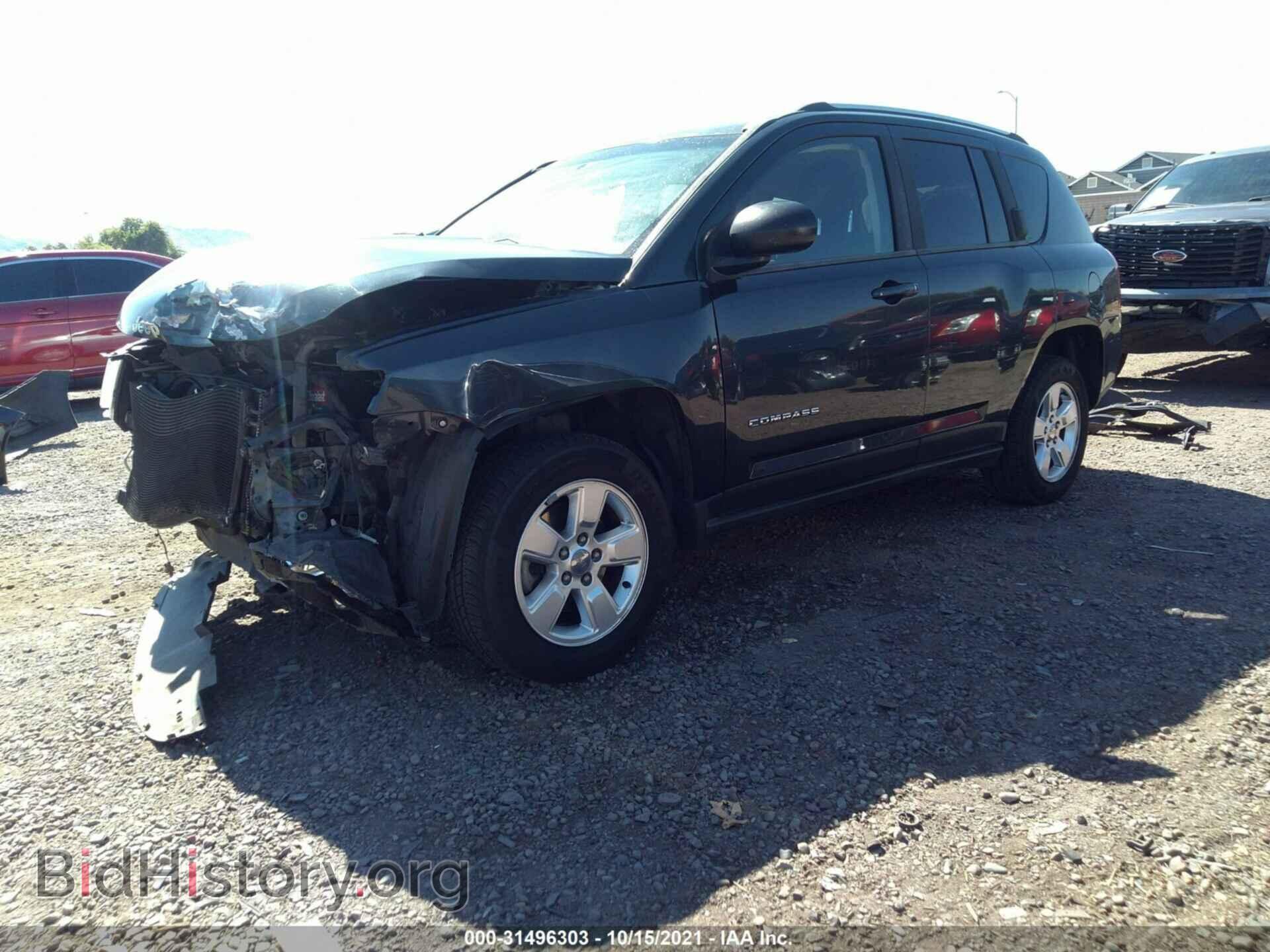 2014 JEEP COMPASS - VIN: 1C4NJCBA8ED594511 - Фото 2