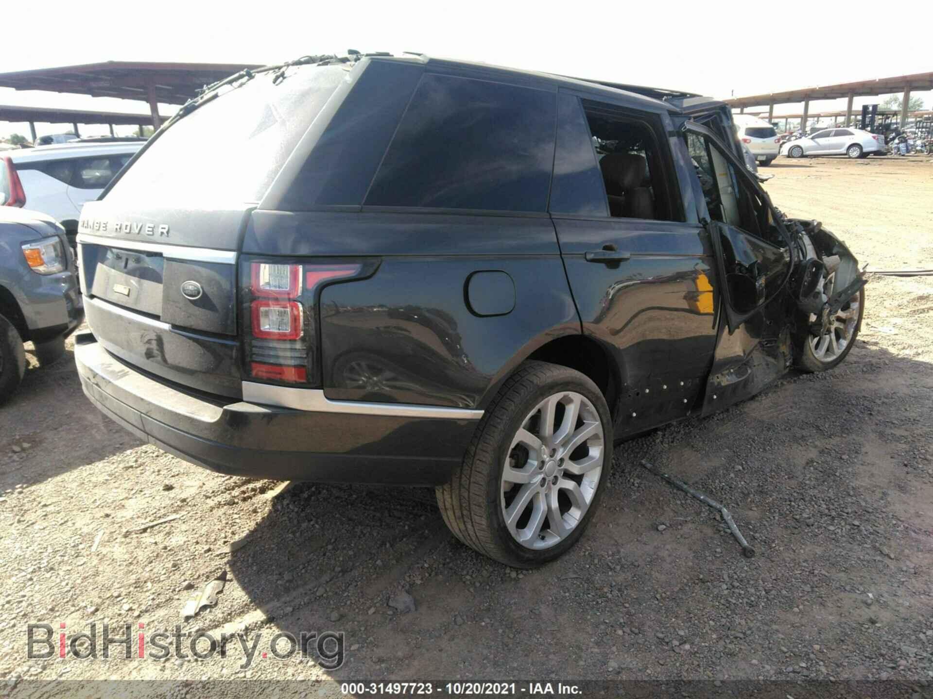 2016 LAND ROVER RANGE ROVER - VIN: SALGS2PF9GA288810 - Фото 4