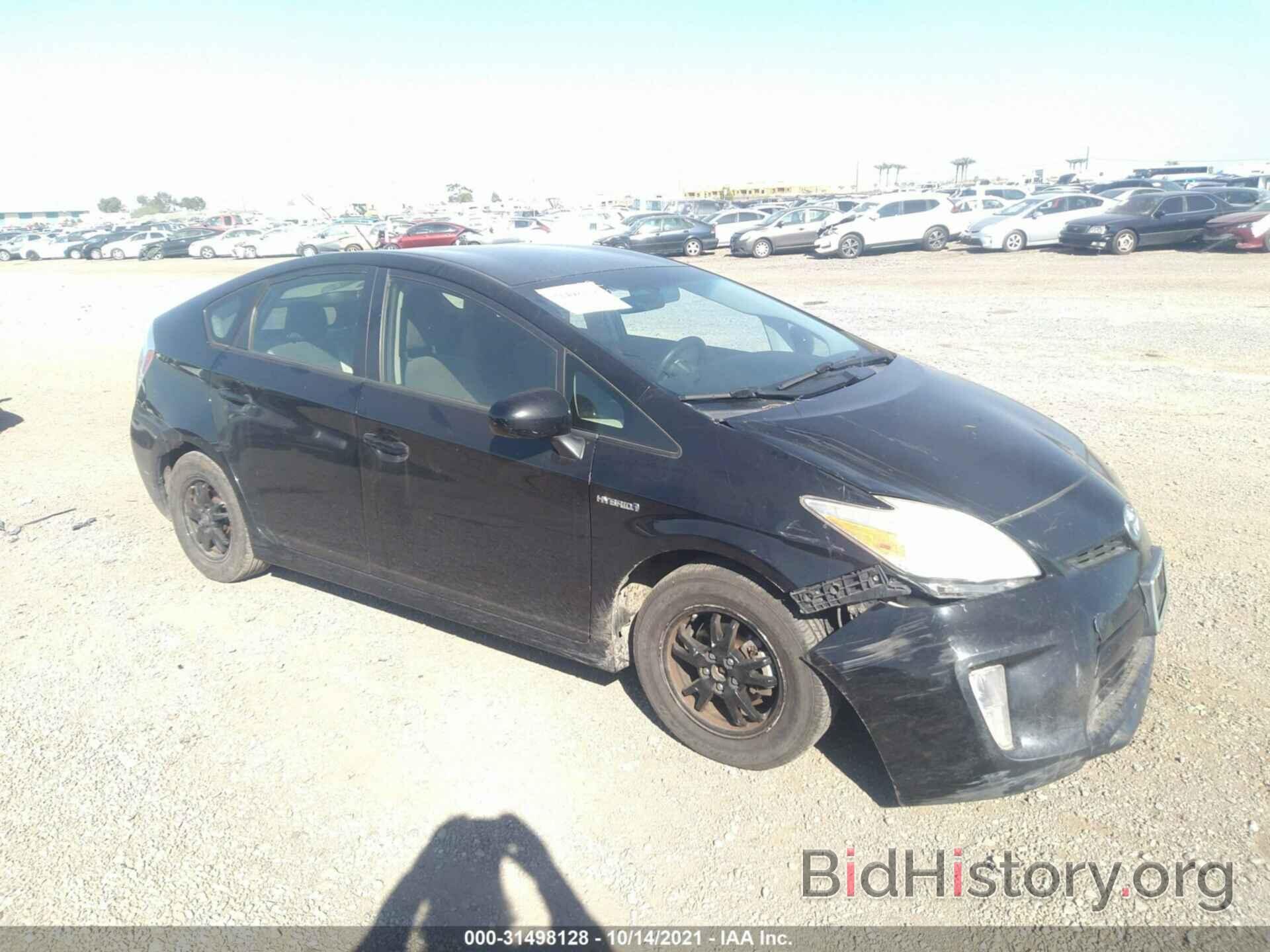 Photo JTDKN3DU5C5421826 - TOYOTA PRIUS 2012