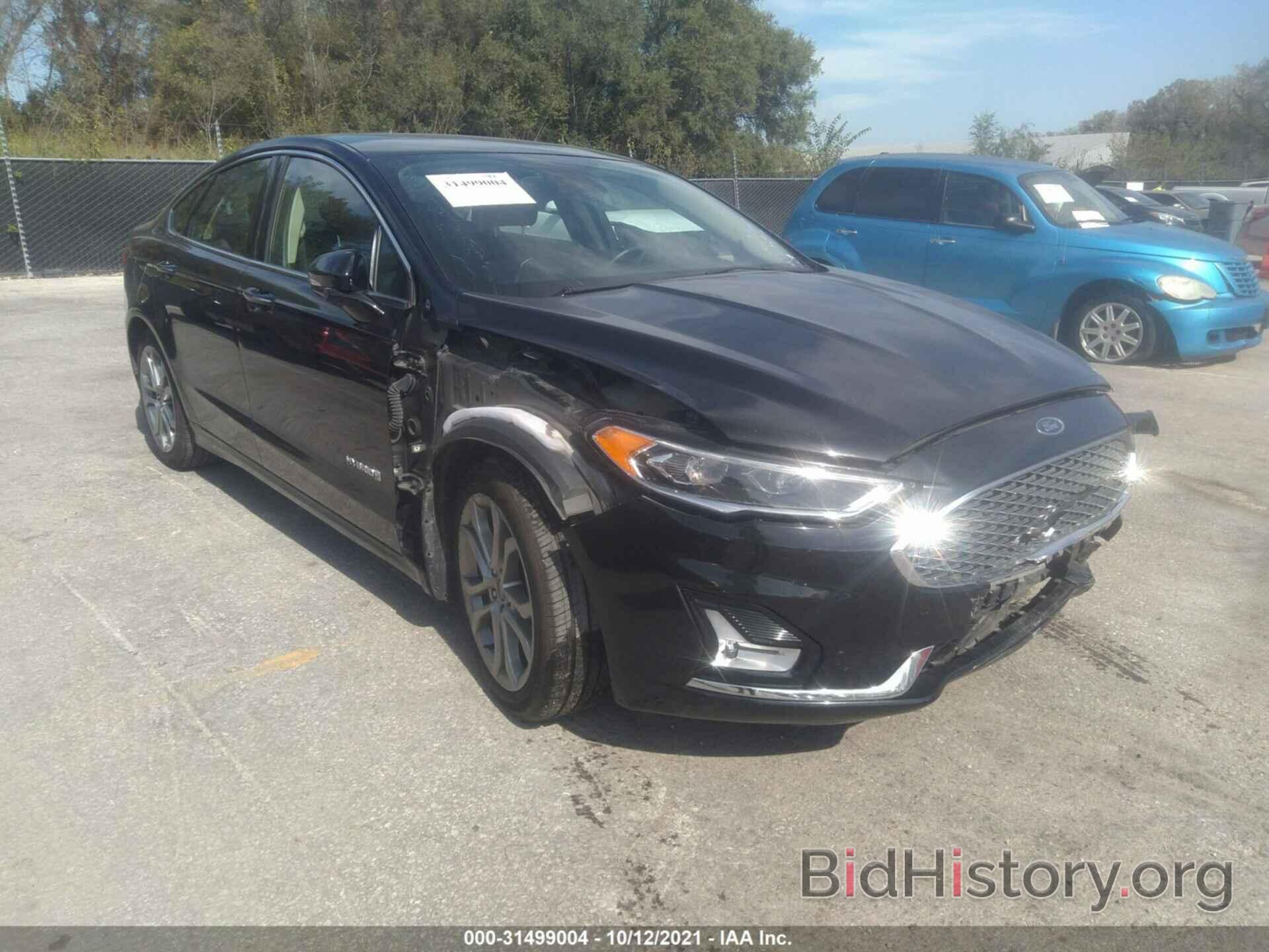 Photo 3FA6P0RU3KR259862 - FORD FUSION HYBRID 2019