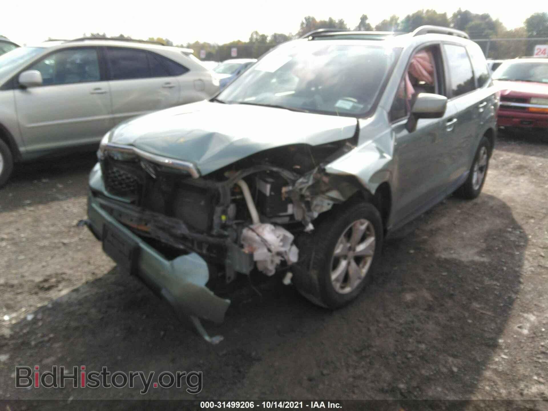 2016 SUBARU FORESTER - VIN: JF2SJAFC8GH467502 - Фото 2