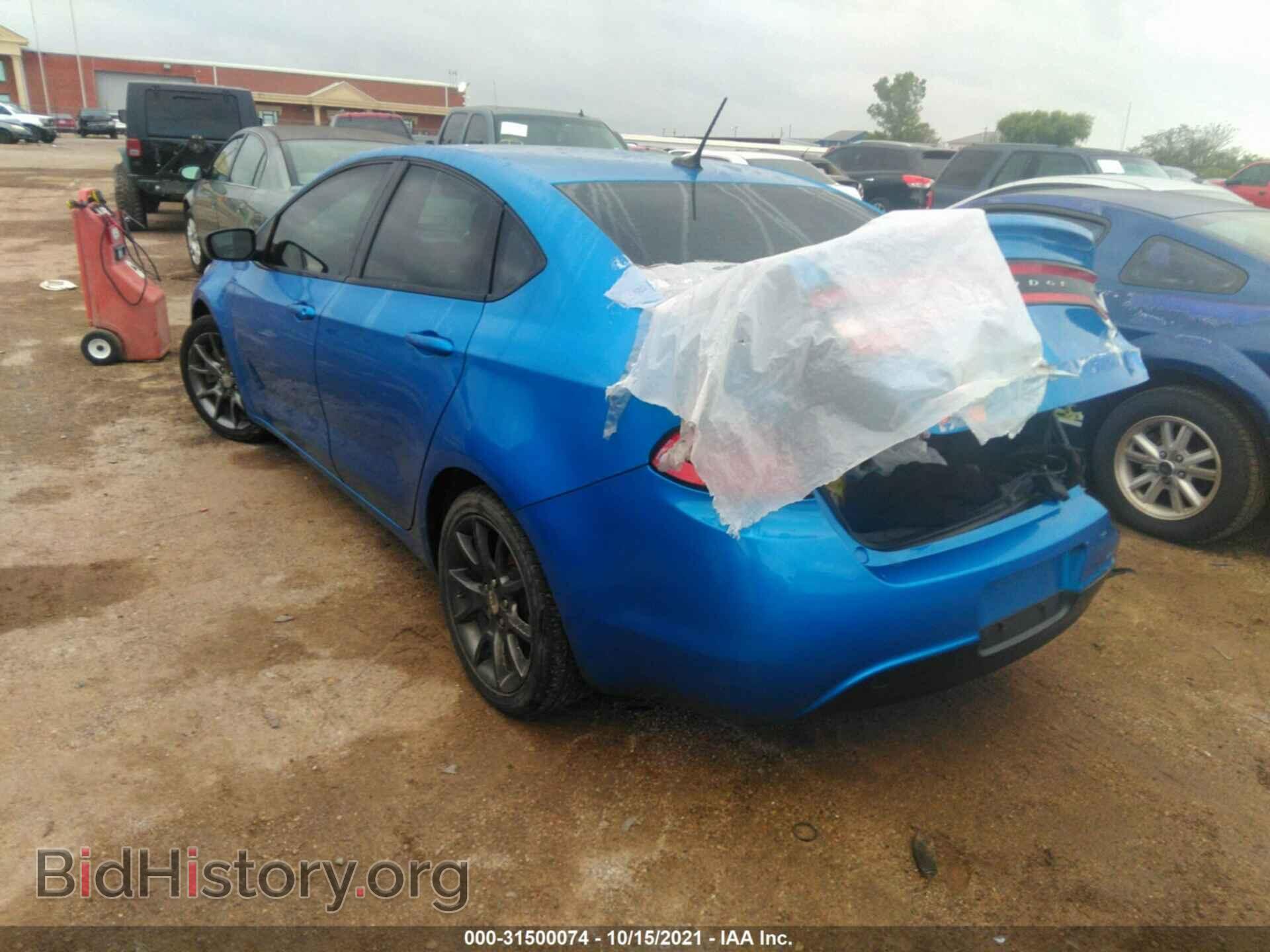 2016 DODGE DART - VIN: 1C3CDFAA8GD653100 - Фото 3