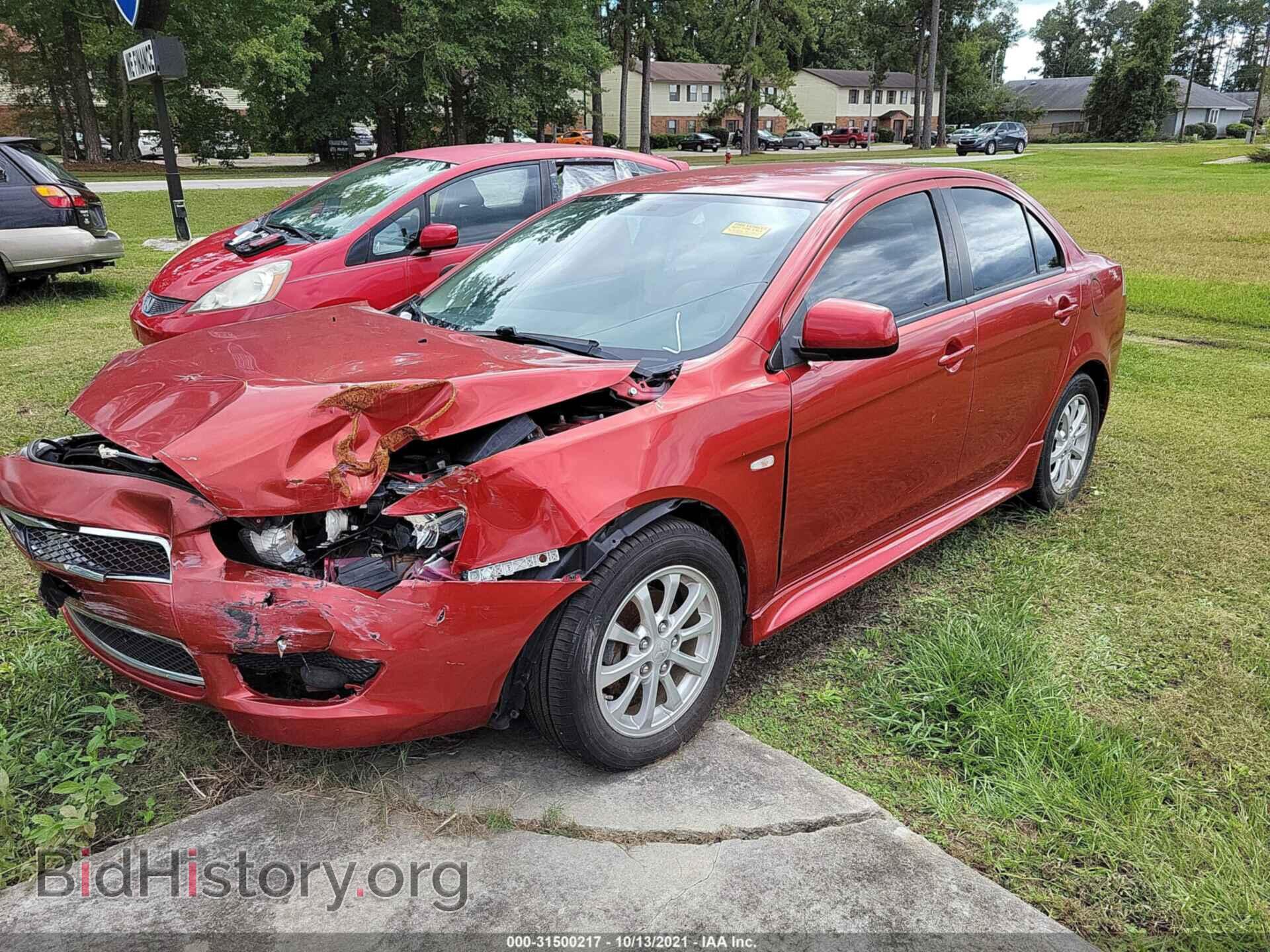 2012 MITSUBISHI LANCER - VIN: JA32V2FW7CU018184 - Фото 2