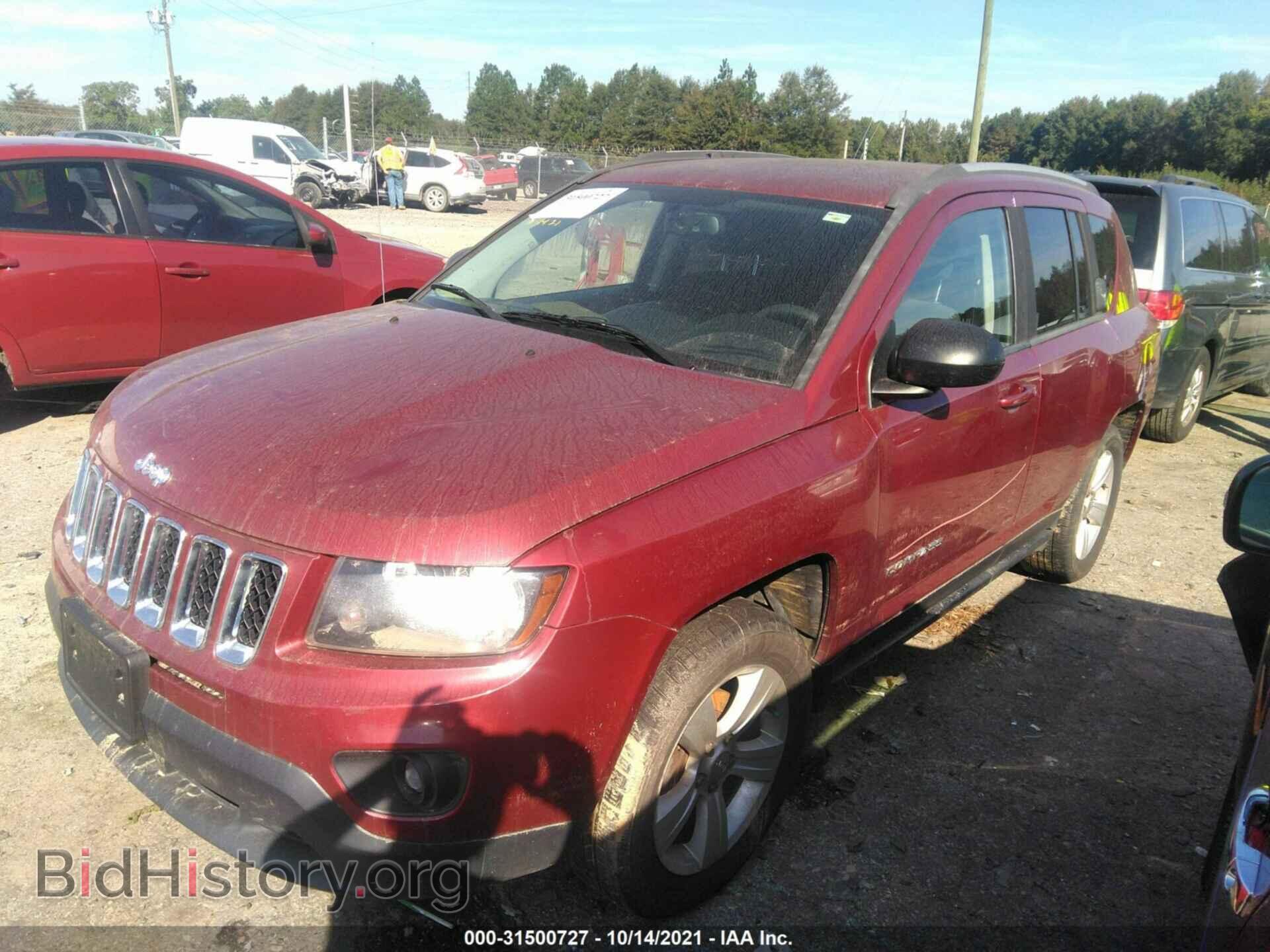 2016 JEEP COMPASS - VIN: 1C4NJDBB1GD523054 - Фото 2