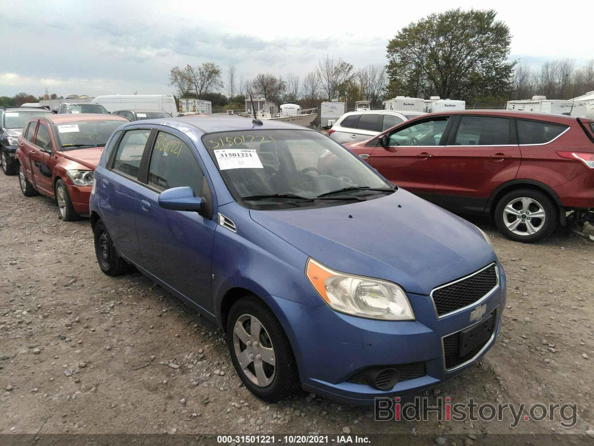 Photo KL1TD66E59B342821 - CHEVROLET AVEO 2009