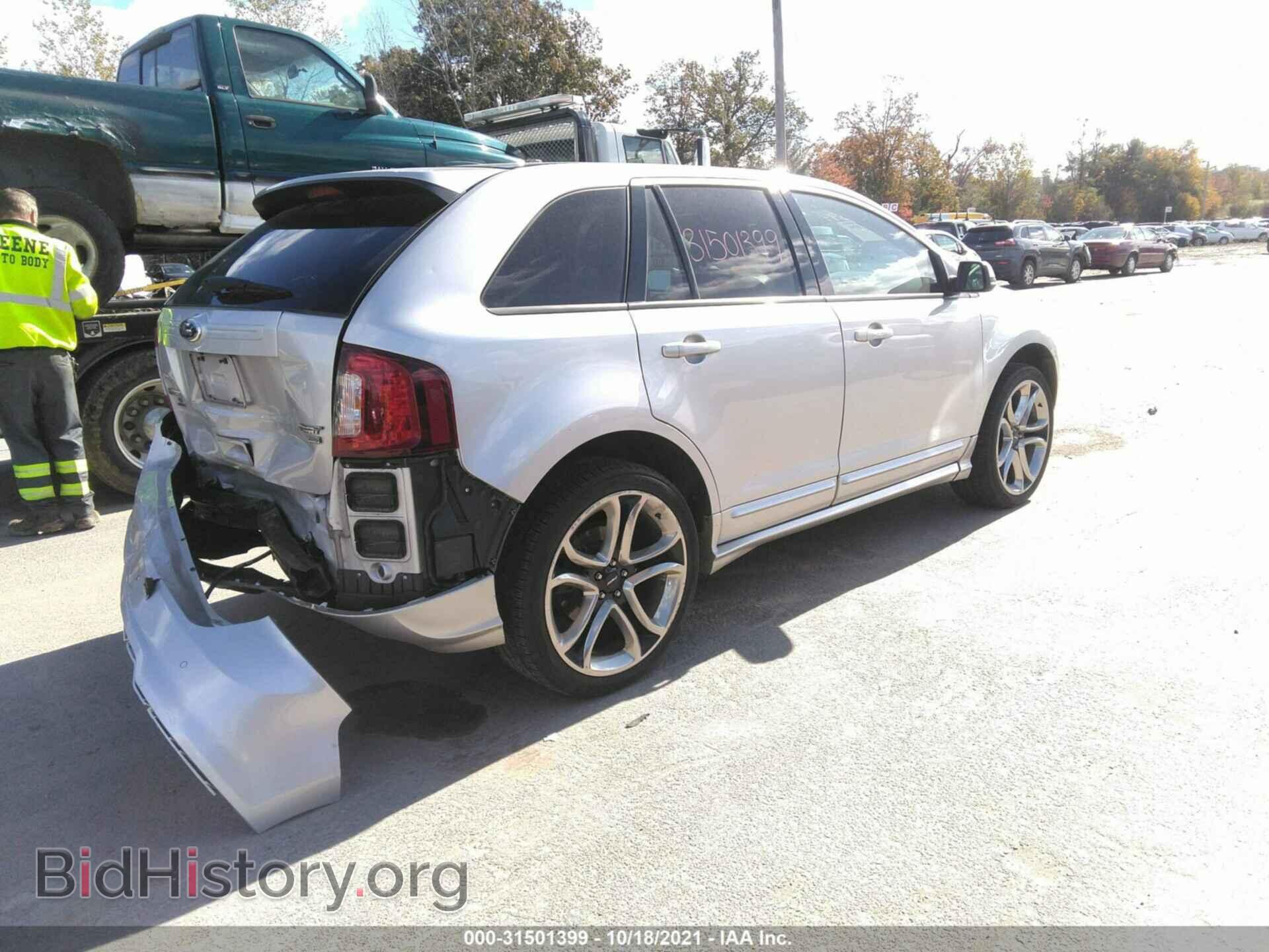2014 FORD EDGE - VIN: 2FMDK4AK6EBA00623 - Фото 4