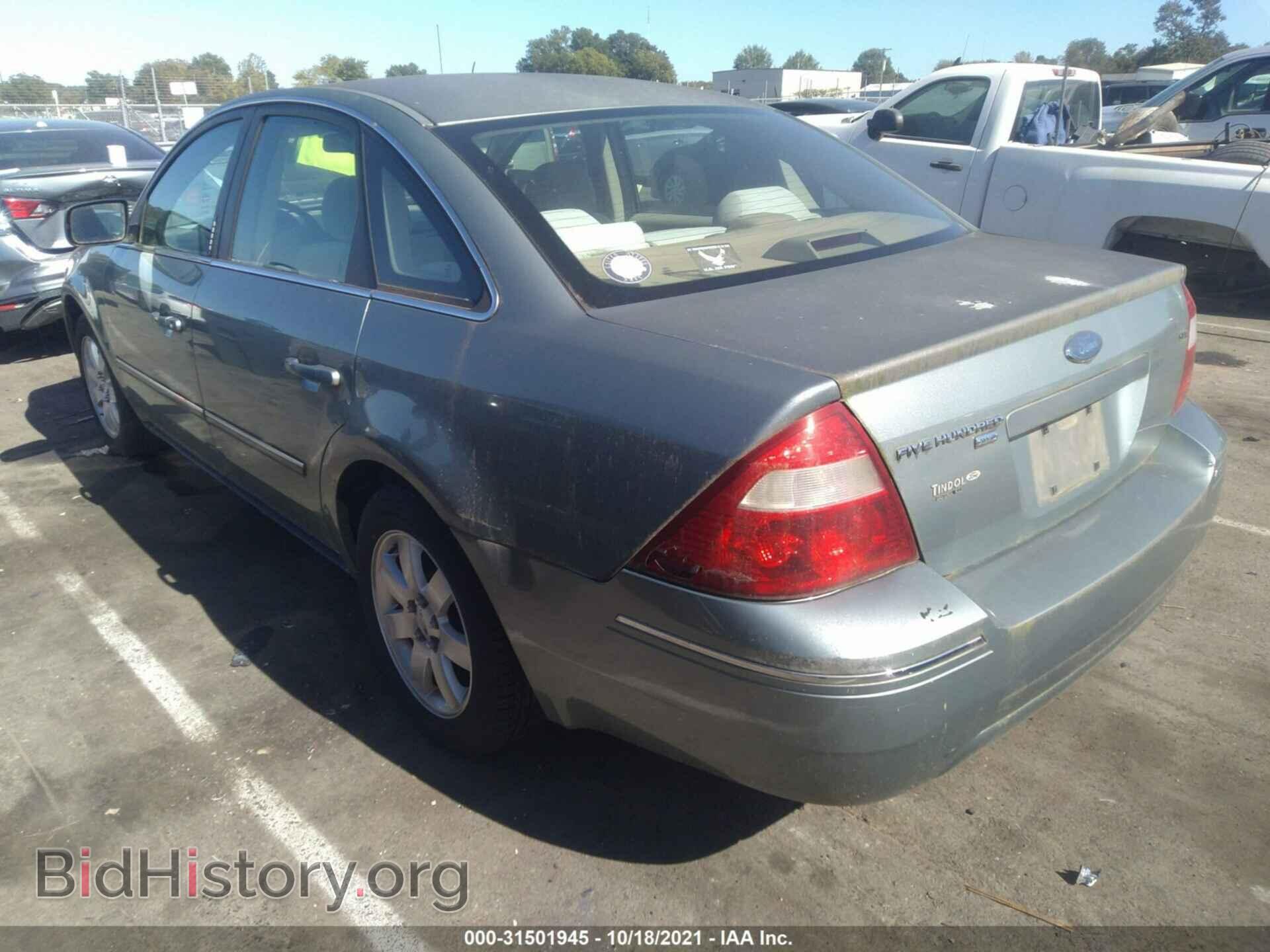 2006 FORD FIVE HUNDRED - VIN: 1FAFP27196G119509 - Фото 3