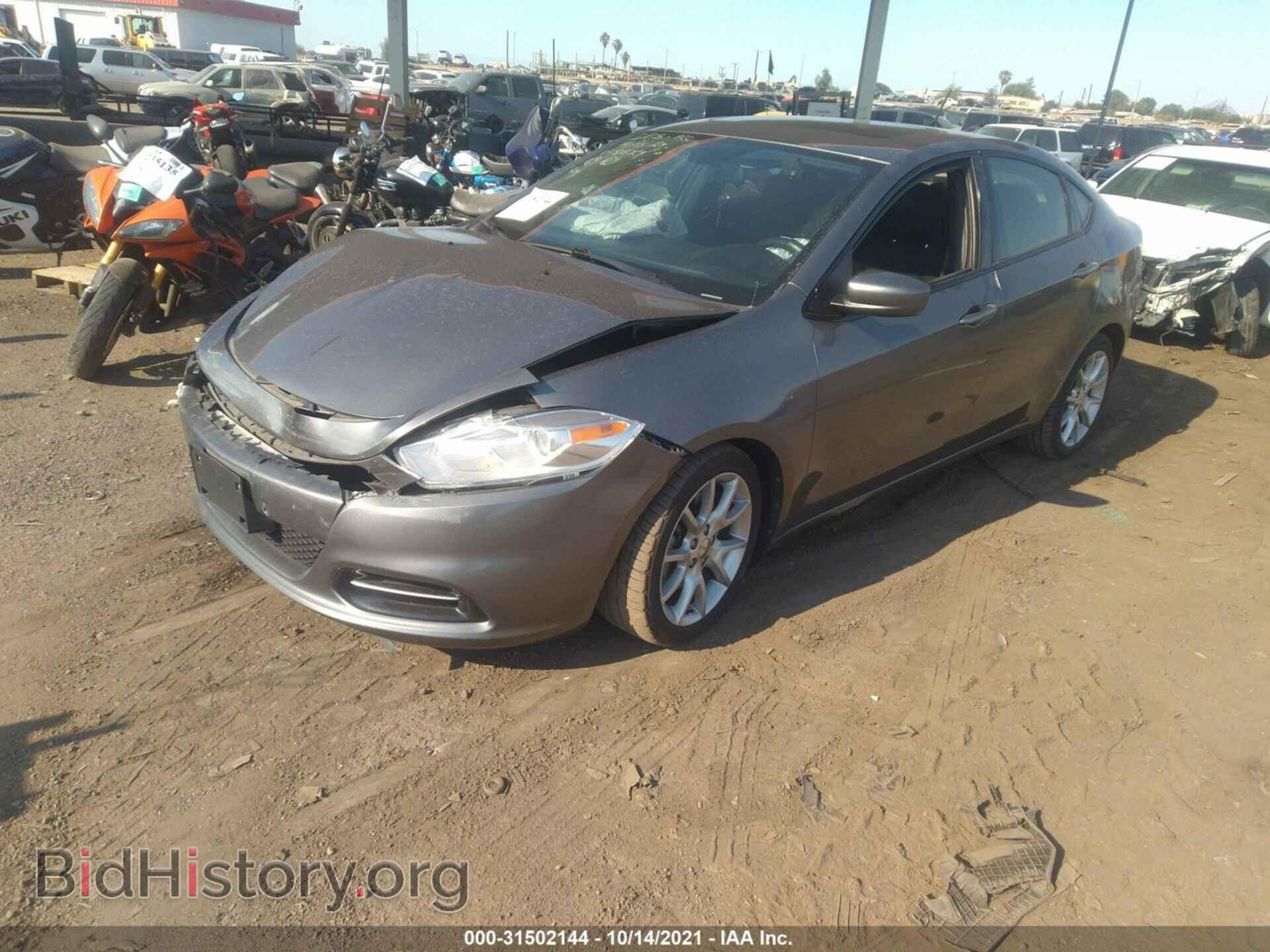 2013 DODGE DART - VIN: 1C3CDFBA0DD268527 - Фото 2