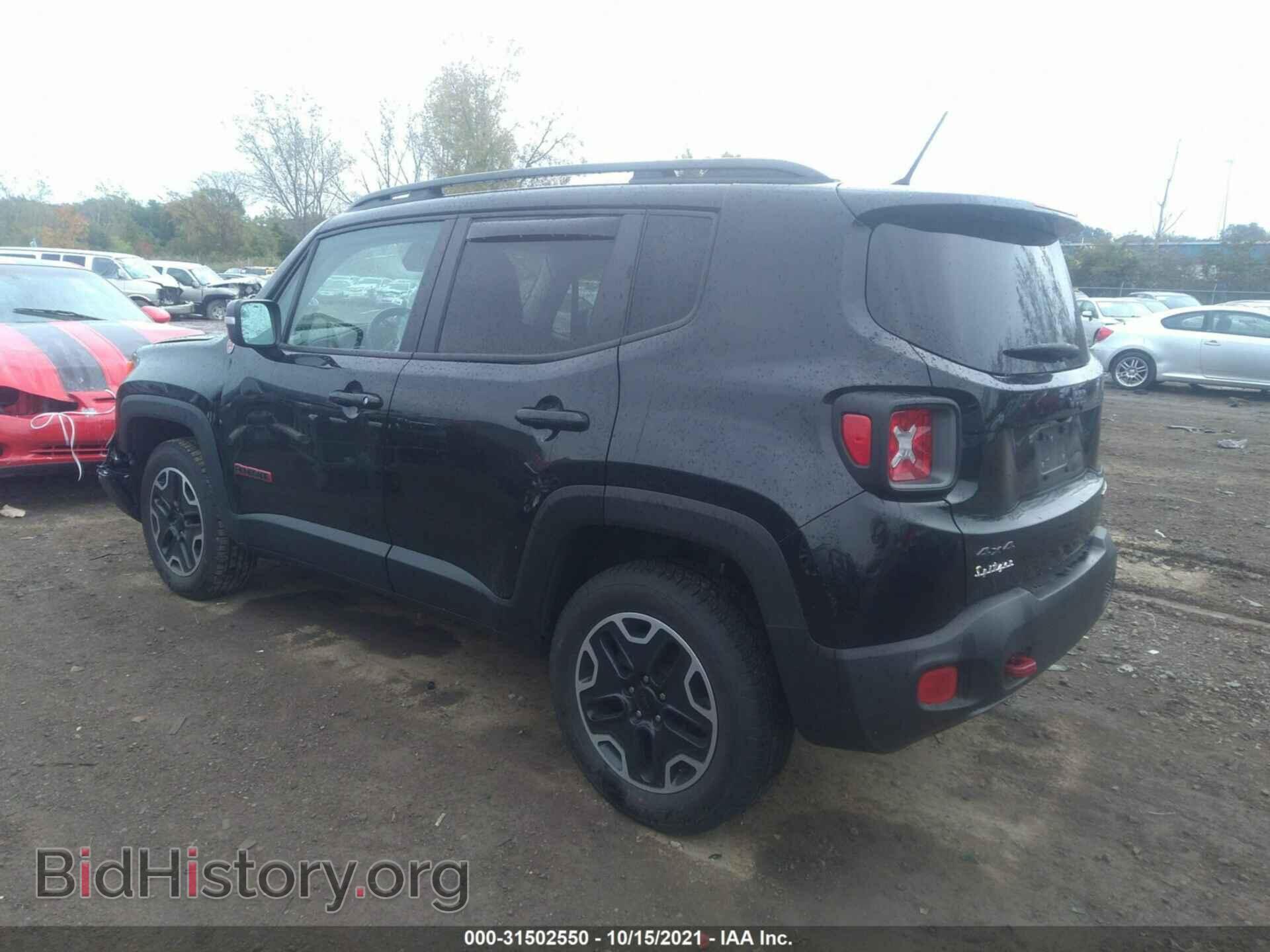 2017 JEEP RENEGADE - VIN: ZACCJBCB0HPG49631 - Фото 3