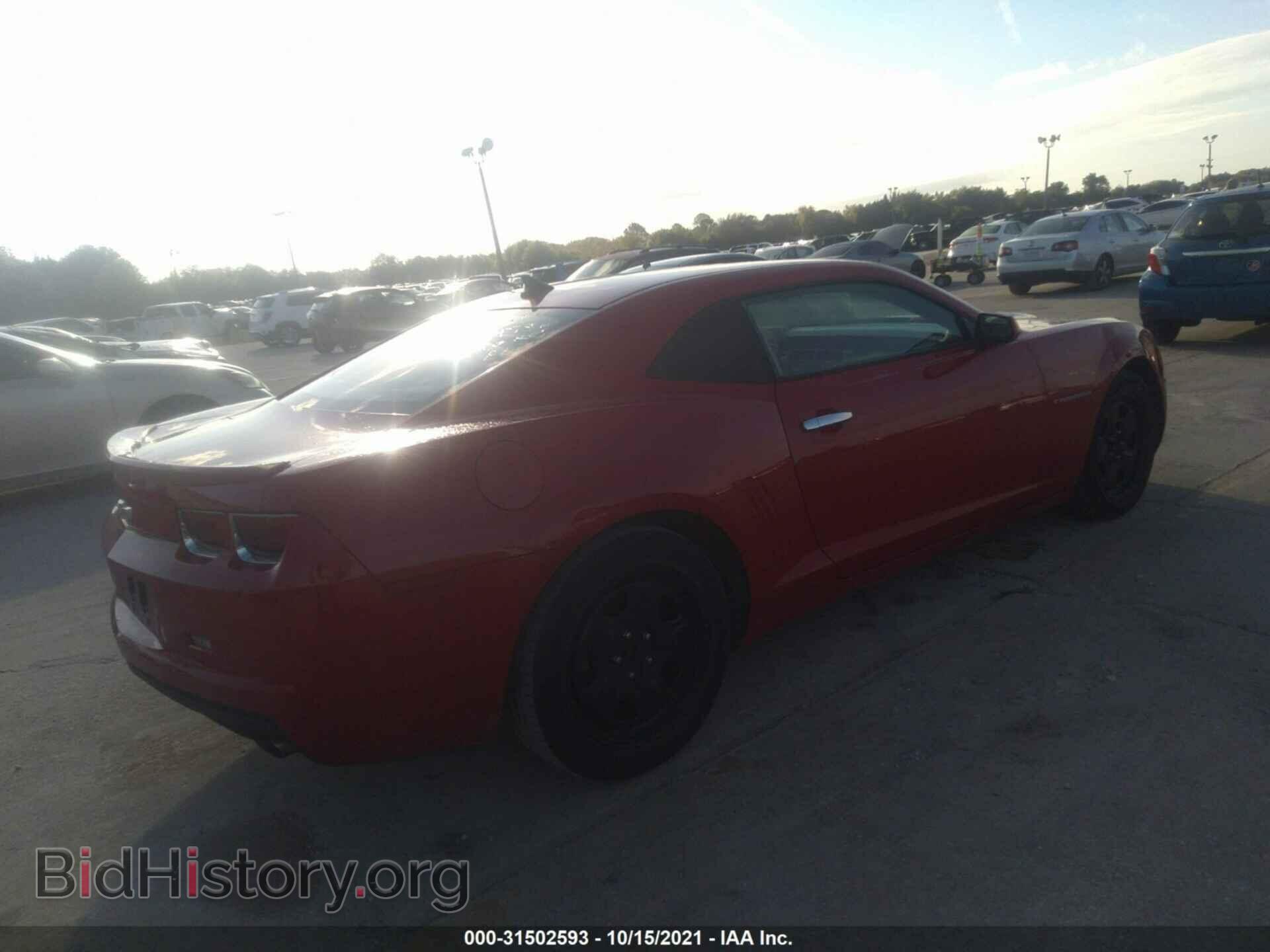 2013 CHEVROLET CAMARO - VIN: 2G1FE1E36D9234796 - Фото 4