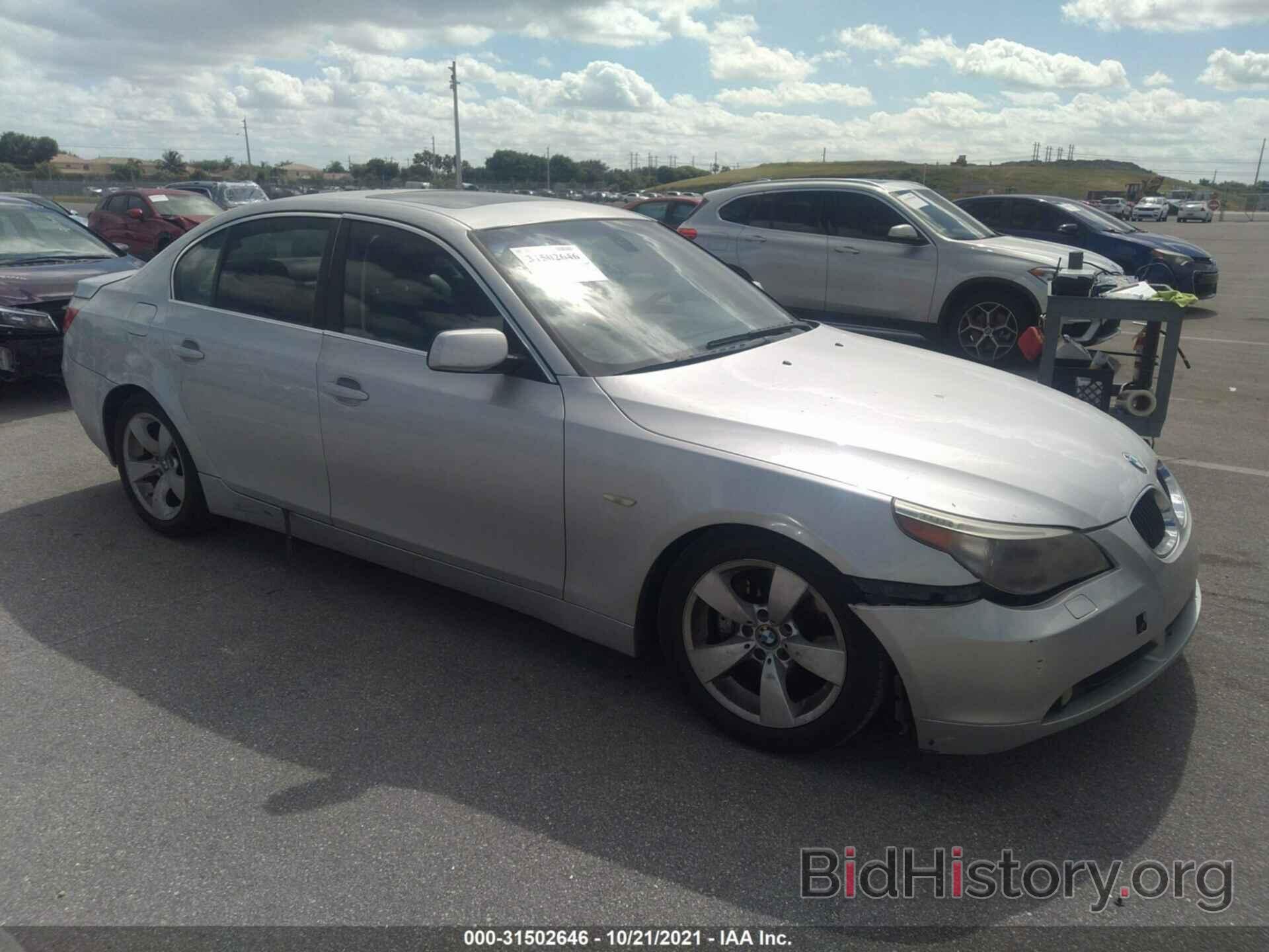 Photo WBANE53546CK80022 - BMW 5 SERIES 2006