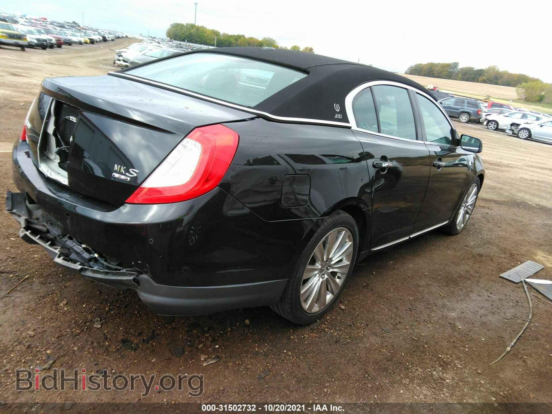 2013 LINCOLN MKS - VIN: 1LNHL9FT5DG607228 - Фото 4