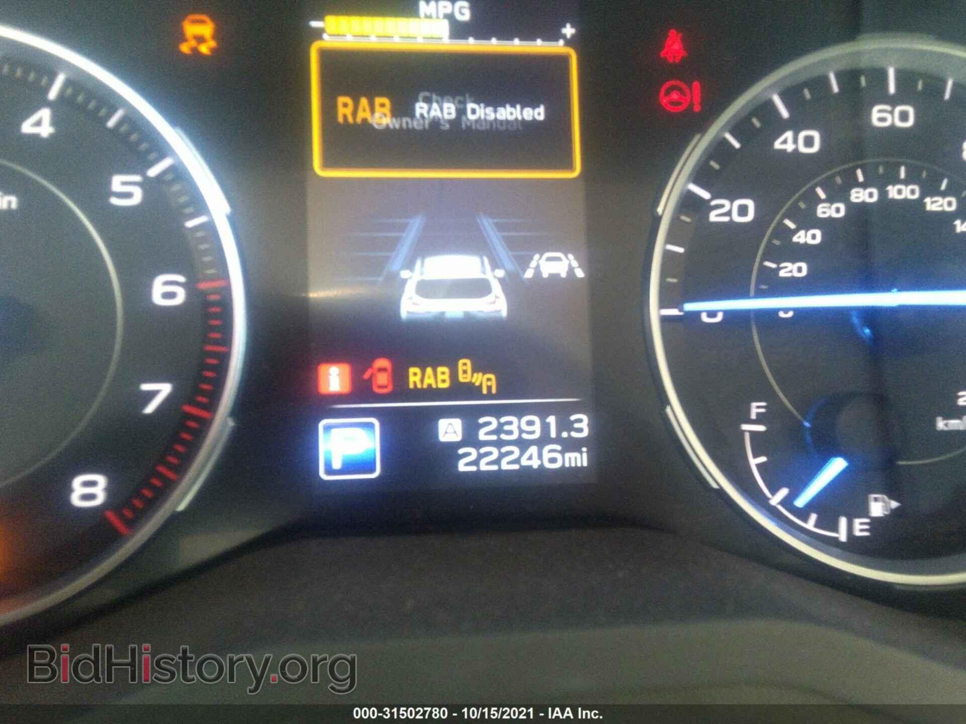2019 SUBARU ASCENT - VIN: 4S4WMAPD0K3472872 - Фото 7