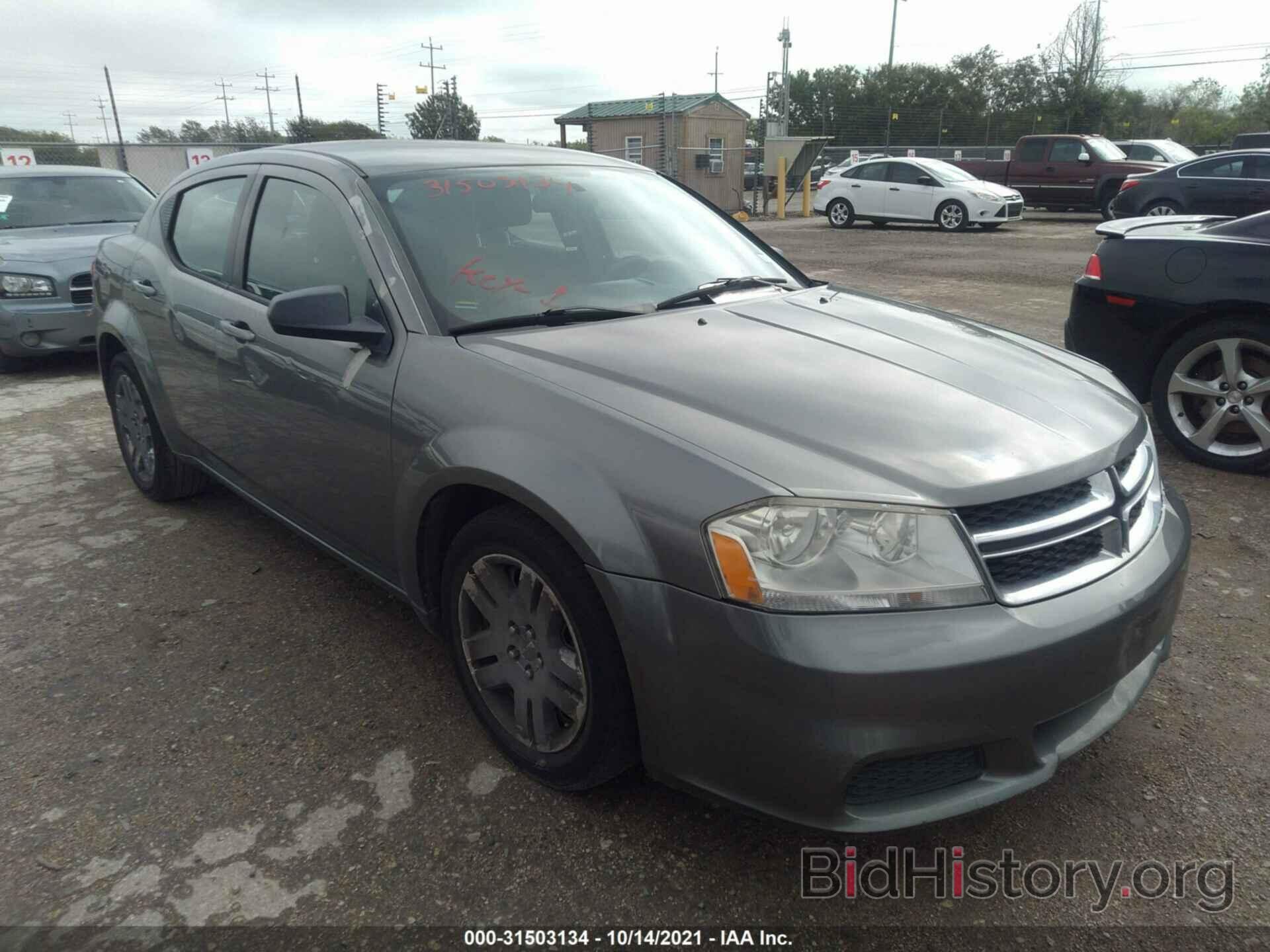 Photo 1C3CDZAB9CN270216 - DODGE AVENGER 2012