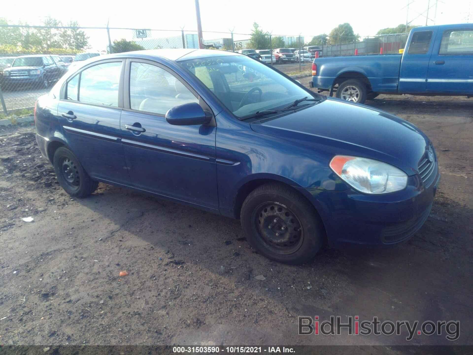 Photo KMHCN46C59U356727 - HYUNDAI ACCENT 2009