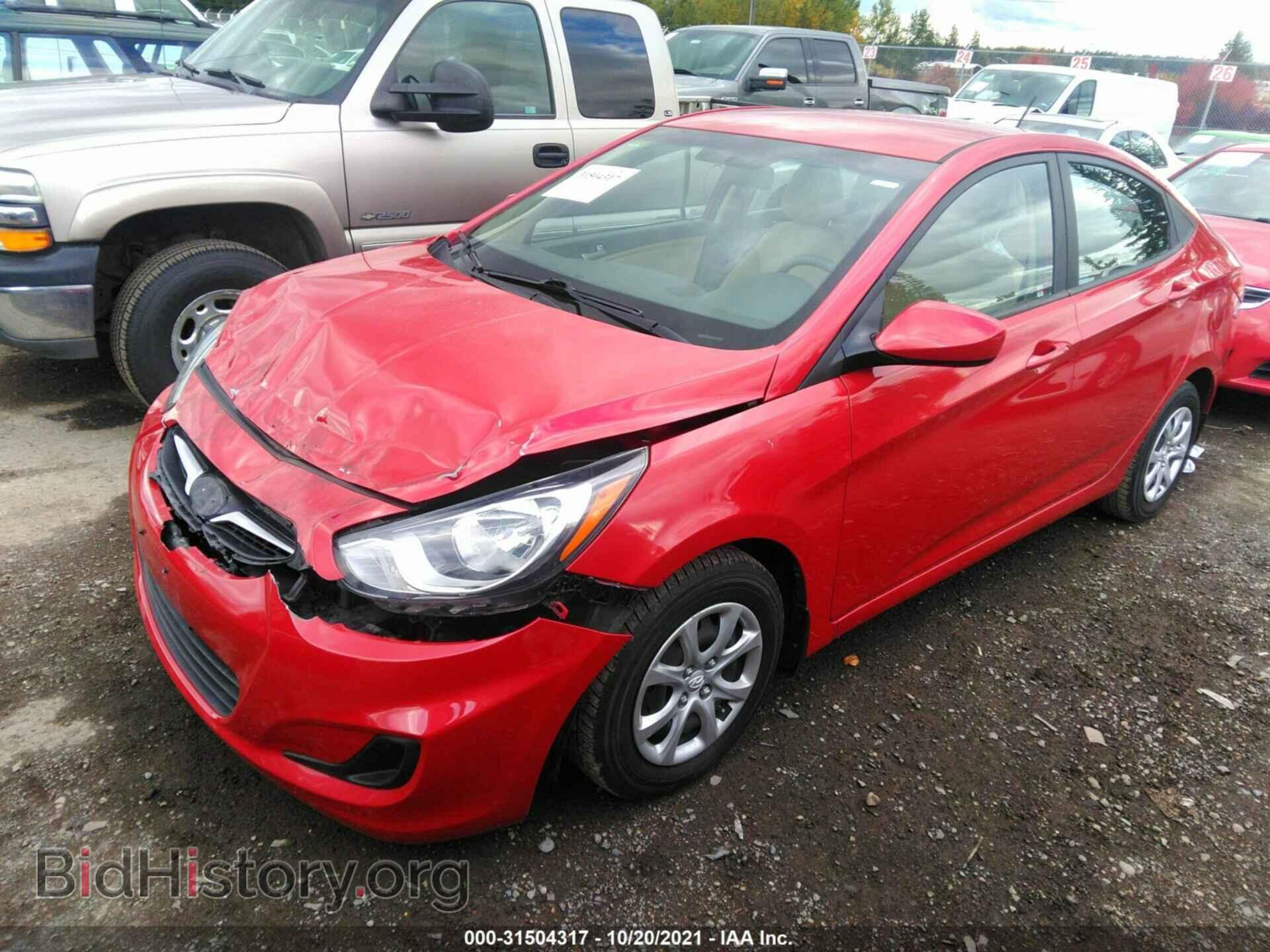 2014 HYUNDAI ACCENT - VIN: KMHCT4AE8EU769332 - Фото 2