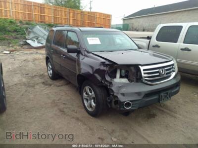 2013 Honda PILOT EX-L, gray — VIN 5FNYF4H54DB017755, IAAI