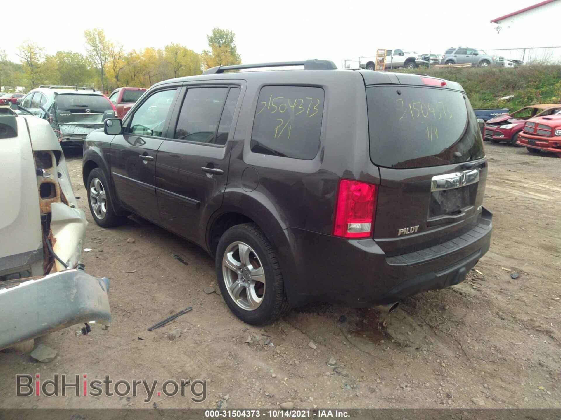 2013 HONDA PILOT - VIN: 5FNYF4H54DB017755 - Фото 3