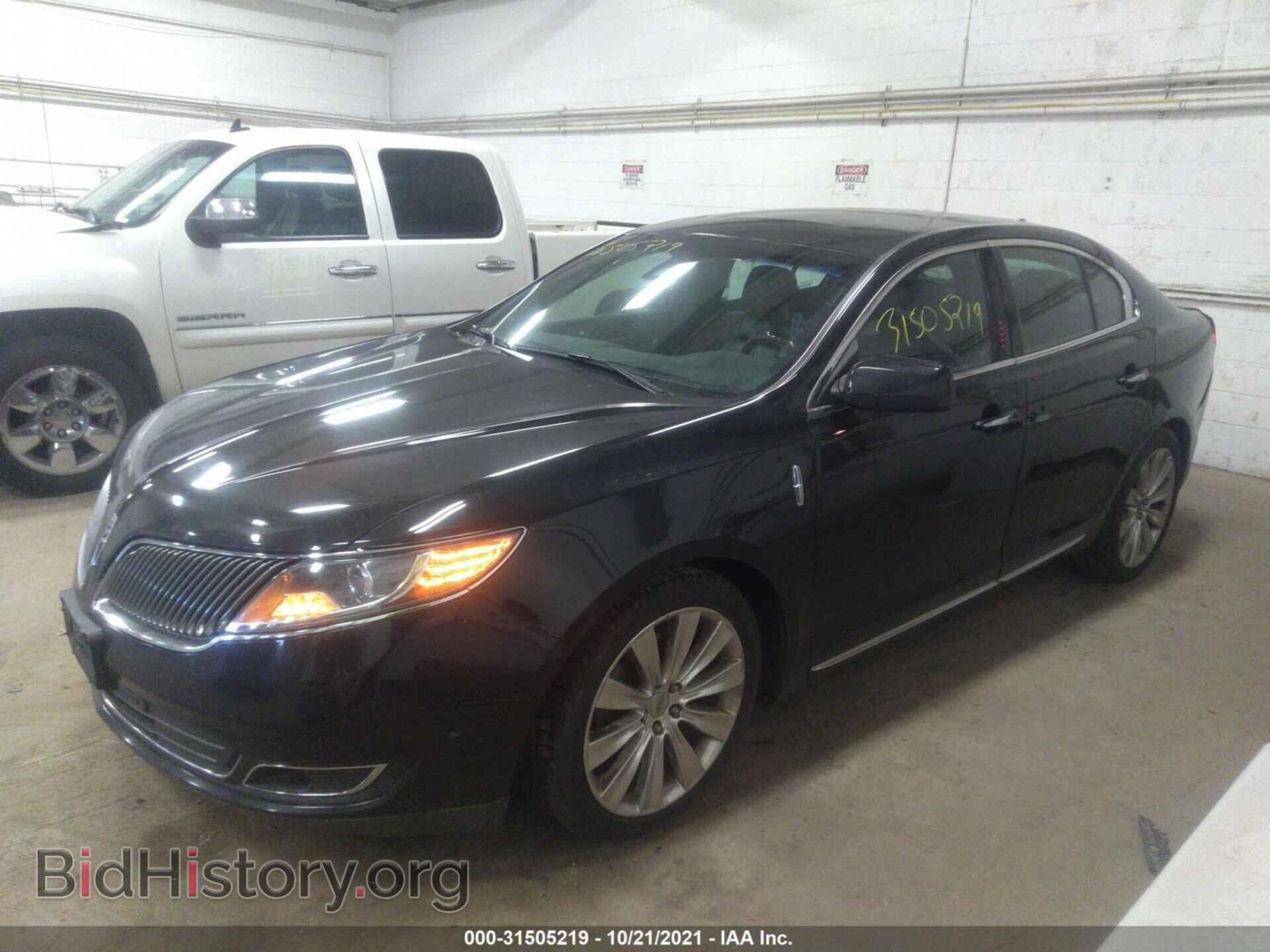 2013 LINCOLN MKS - VIN: 1LNHL9FT4DG602215 - Фото 2