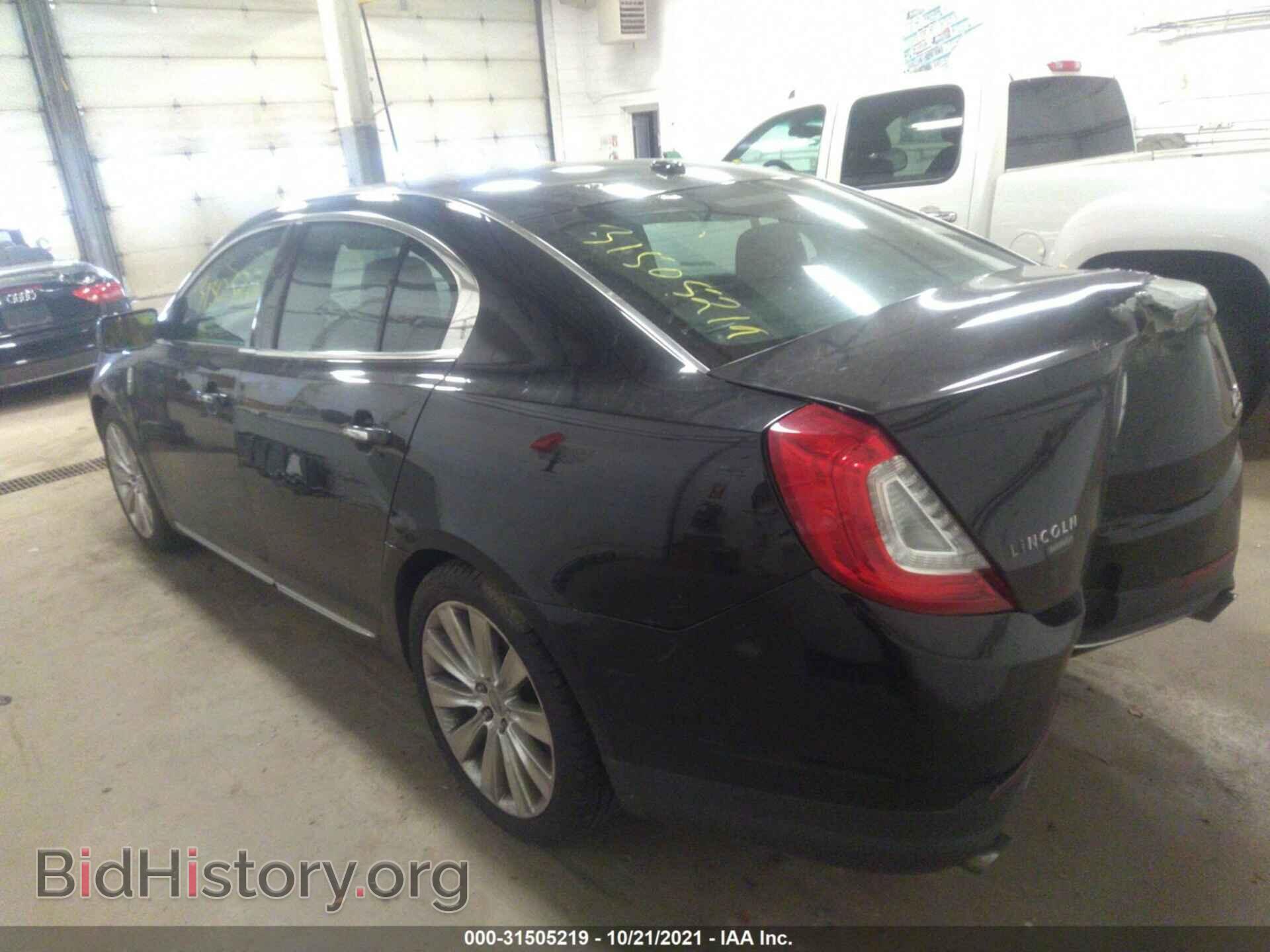 2013 LINCOLN MKS - VIN: 1LNHL9FT4DG602215 - Фото 3