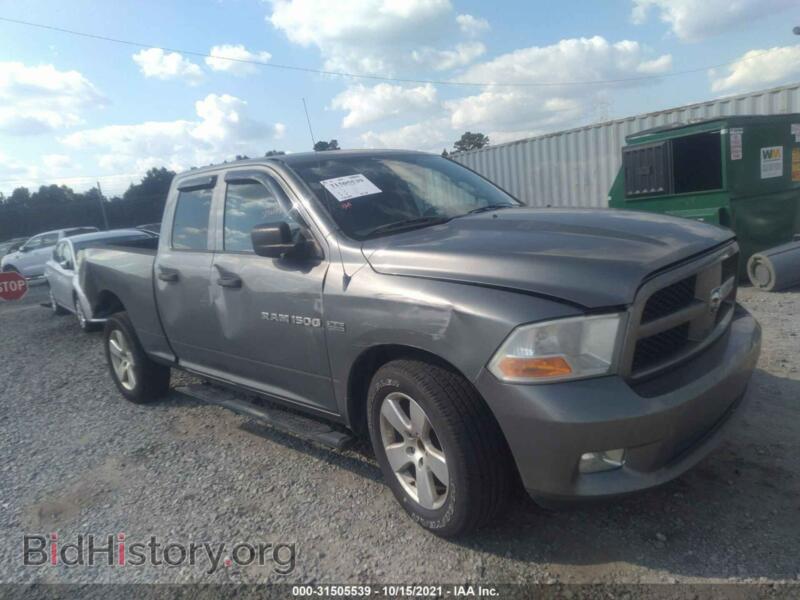 2012 RAM 1500 Express (VIN 1C6RD6FT0CS157463) — фото 1 из 11, IAAI, повреждение: правая задняя часть