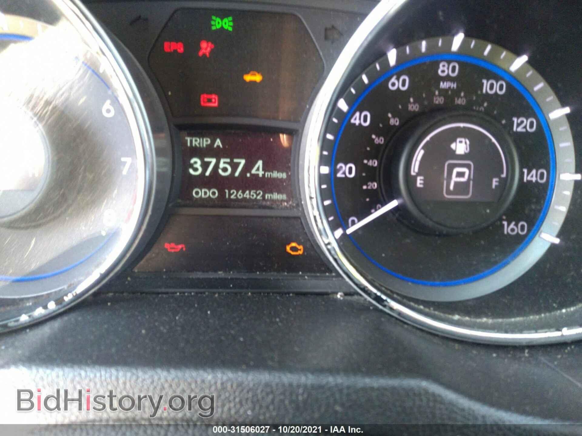2013 HYUNDAI SONATA - VIN: 5NPEB4AC0DH764228 - Фото 7