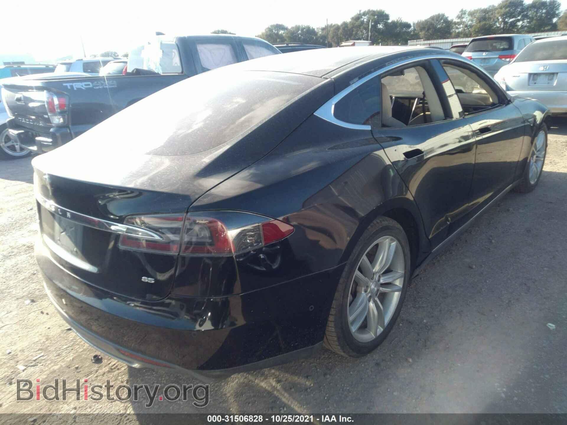 2014 TESLA MODEL S - VIN: 5YJSA1H1XEFP60857 - Фото 4