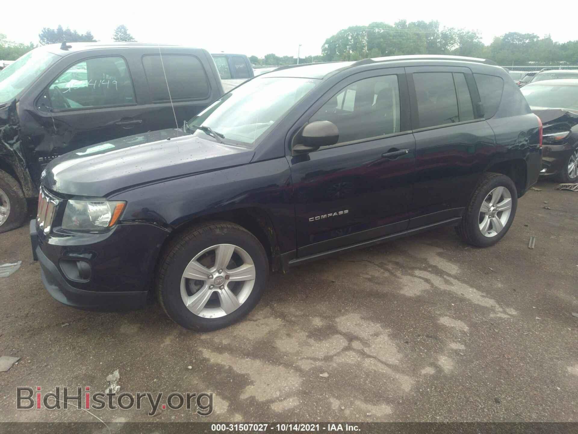 2014 JEEP COMPASS - VIN: 1C4NJDBB1ED536755 - Фото 2