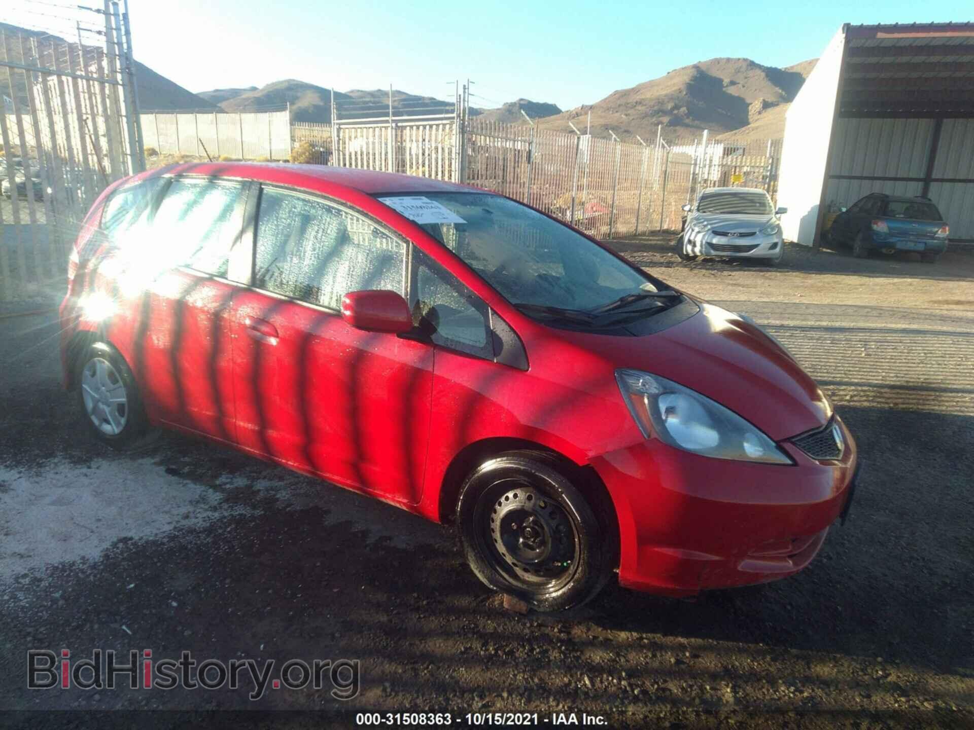 Photo JHMGE8G35DC072443 - HONDA FIT 2013