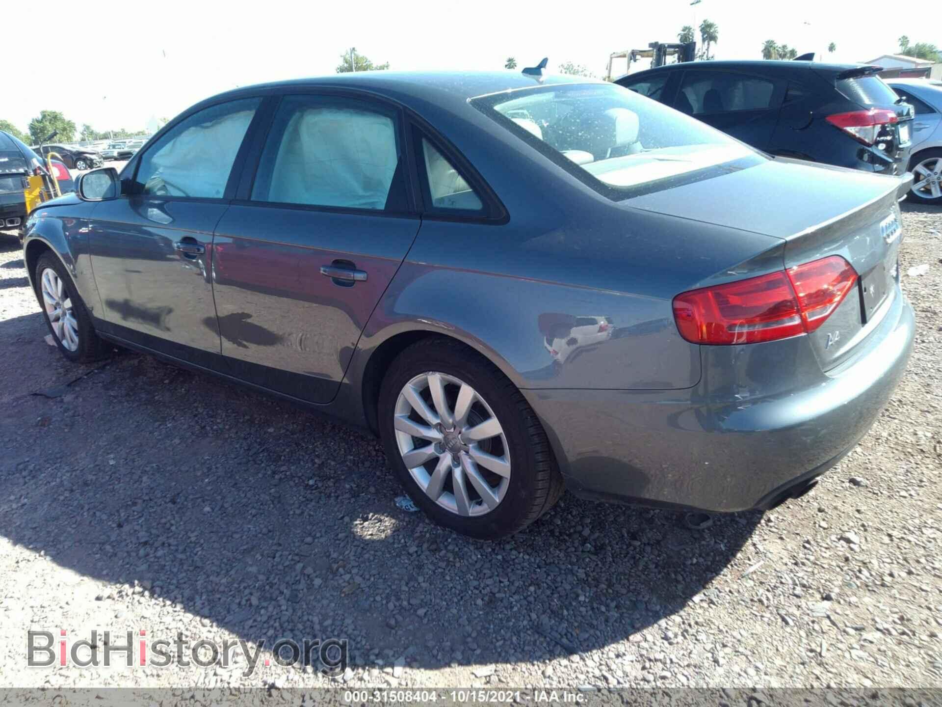 2012 AUDI A4 - VIN: WAUBFAFL2CA081934 - Photo 3