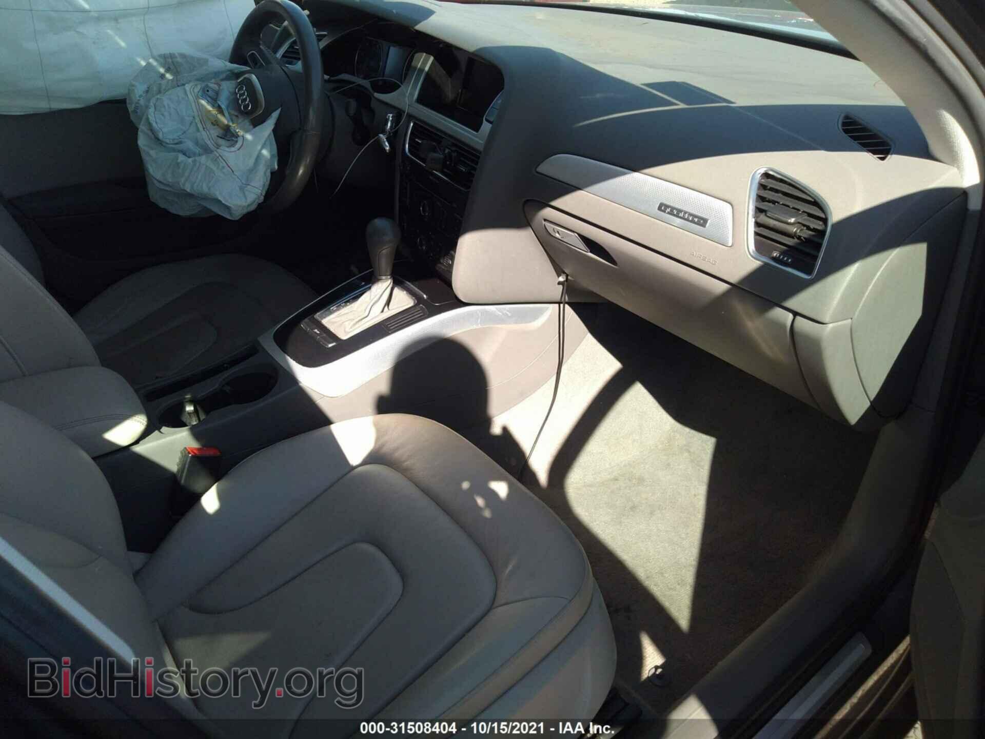 2012 AUDI A4 - VIN: WAUBFAFL2CA081934 - Photo 5