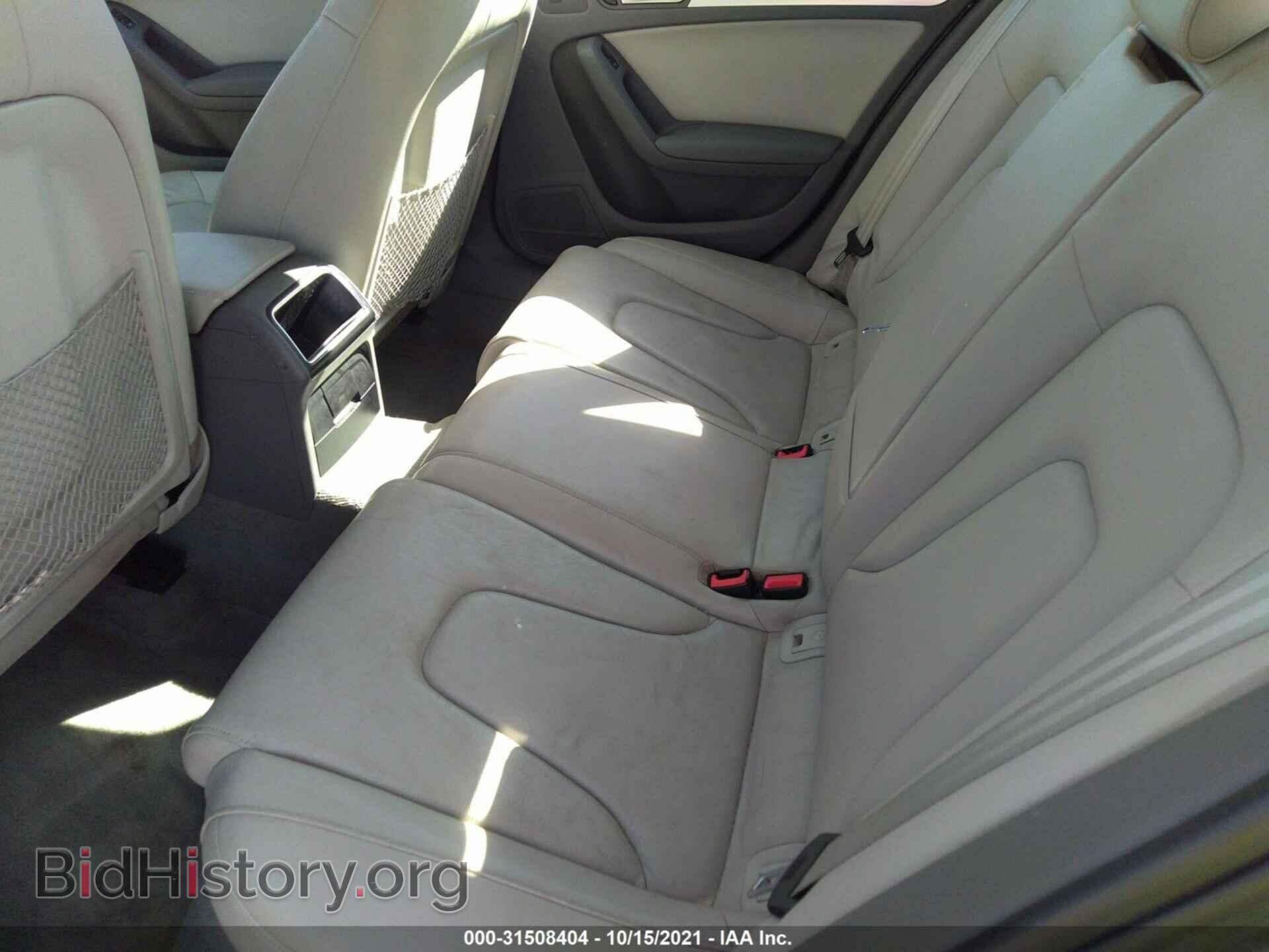 2012 AUDI A4 - VIN: WAUBFAFL2CA081934 - Photo 8
