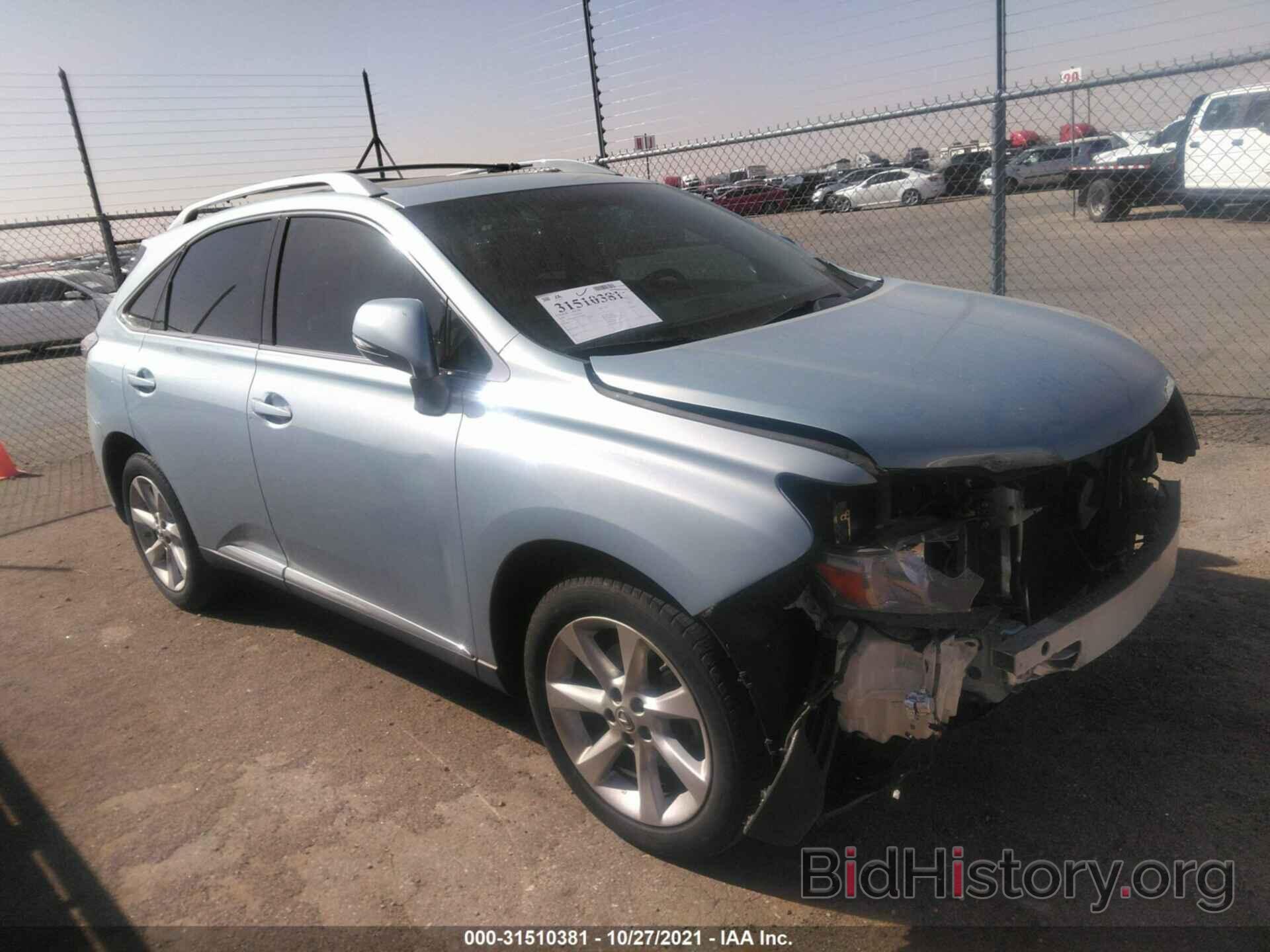 Photo 2T2ZK1BA5AC040672 - LEXUS RX 350 2010