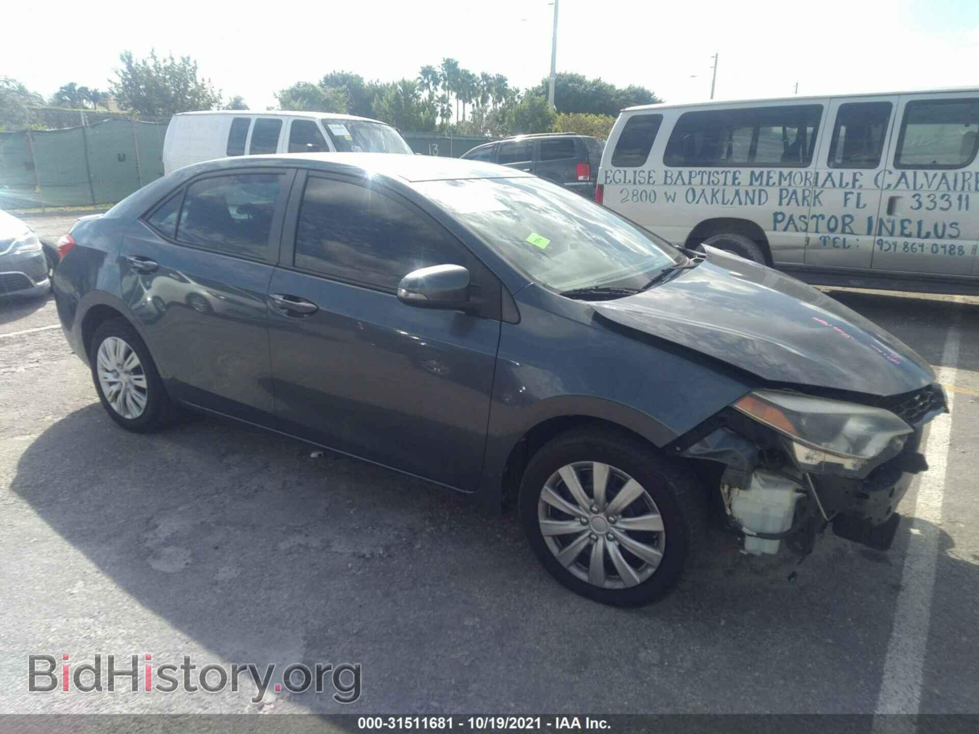 Фотография 2T1BURHE7FC263473 - TOYOTA COROLLA 2015