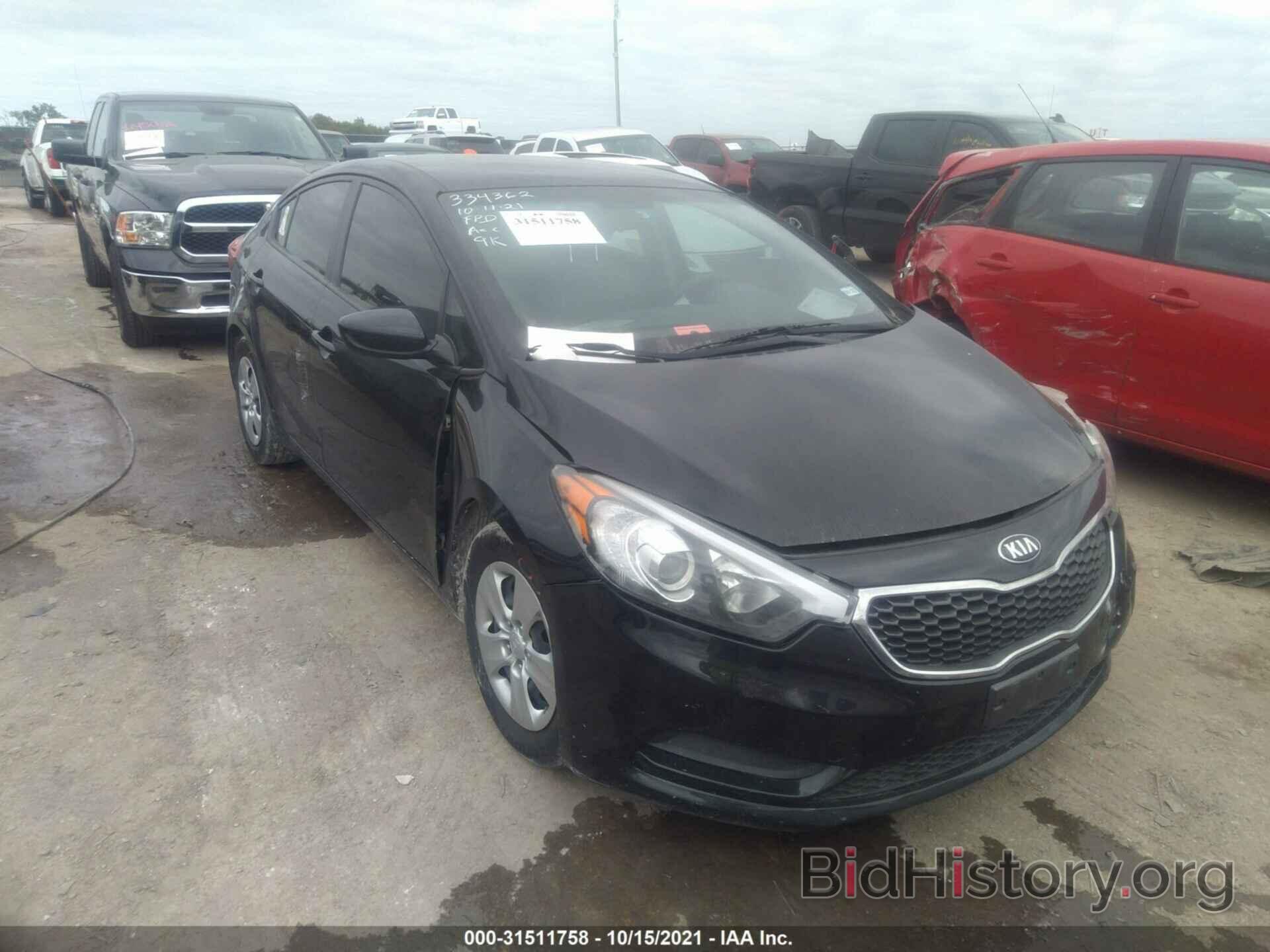 Photo KNAFK4A69F5401697 - KIA FORTE 2015