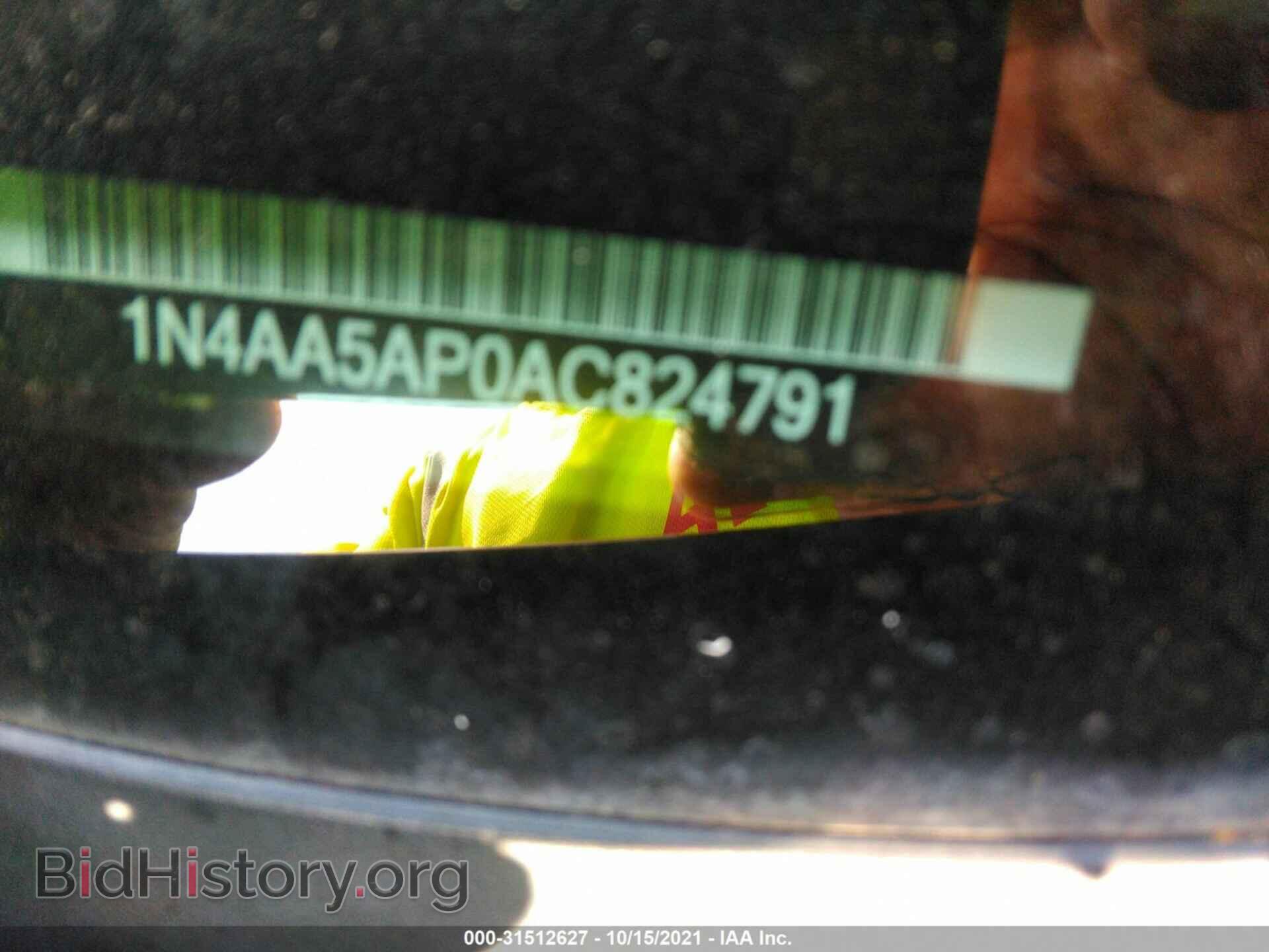 2010 NISSAN MAXIMA - VIN: 1N4AA5AP0AC824791 - Фото 9