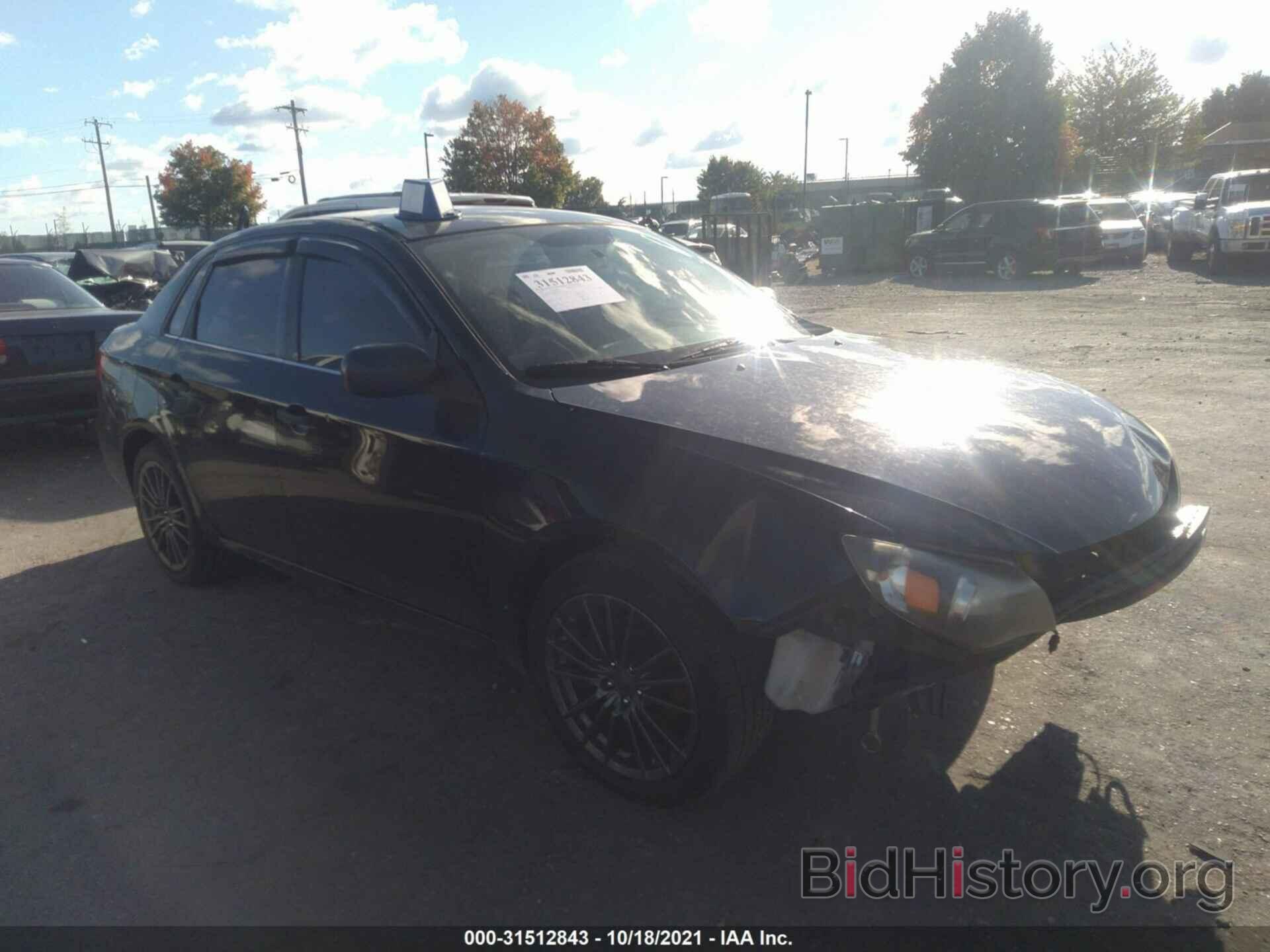 Photo JF1GE61638G502192 - SUBARU IMPREZA SEDAN 2008